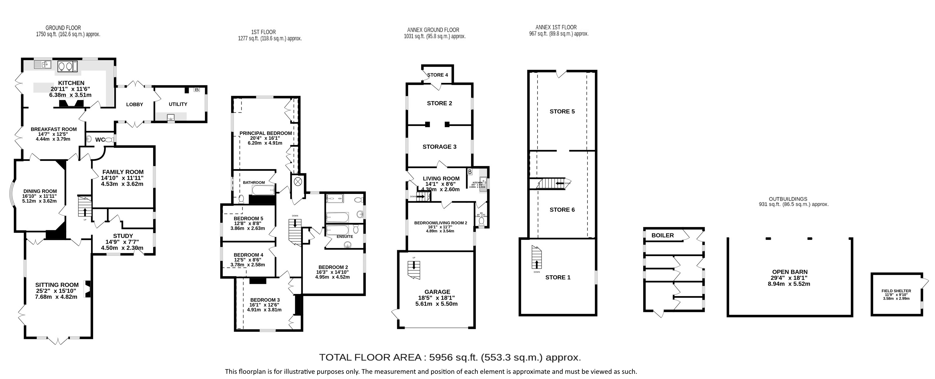 Keepers, Chesham Road, Berkhamsted floorplan