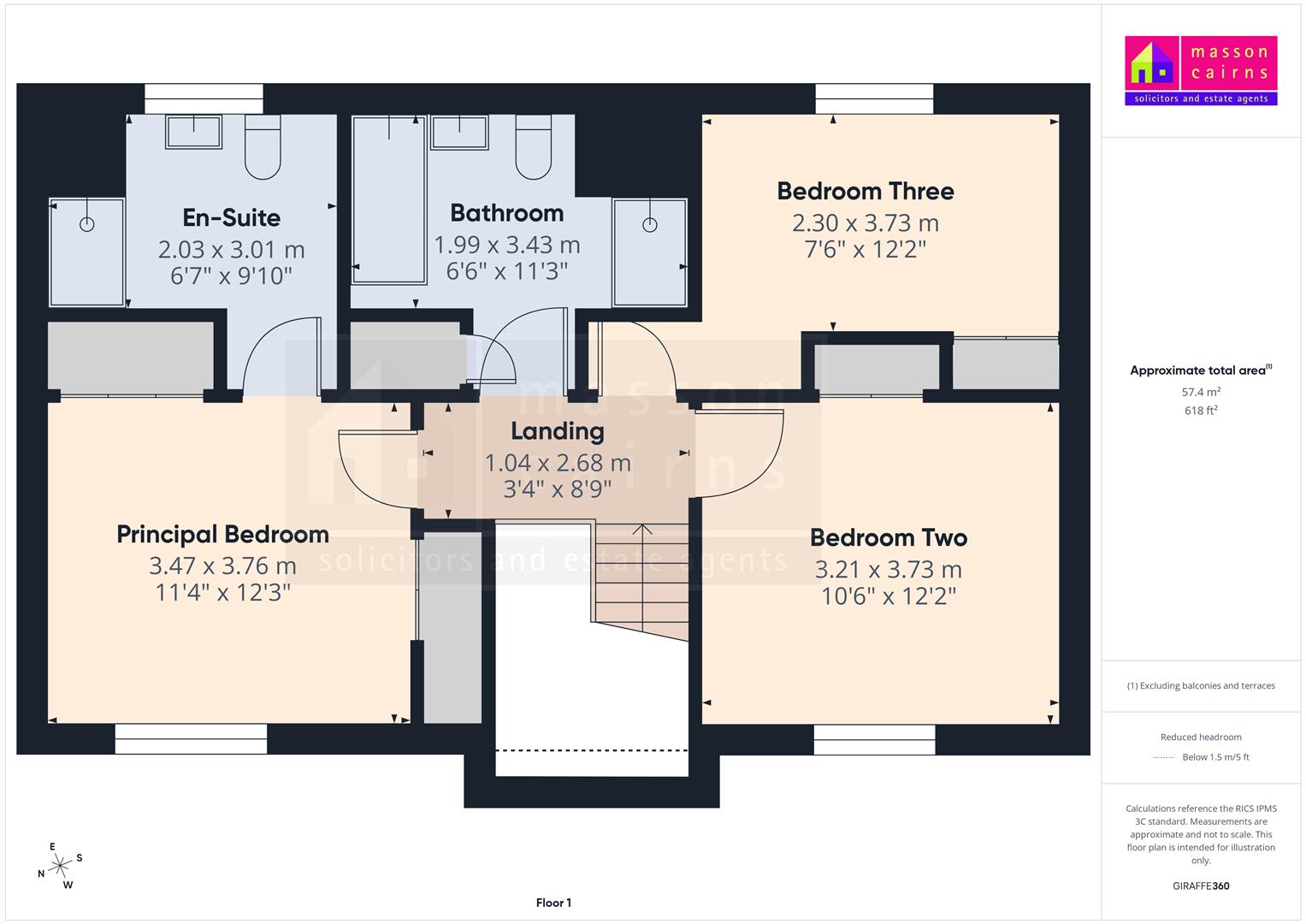 Bennachie, Carn Elrig View, Aviemore floorplan