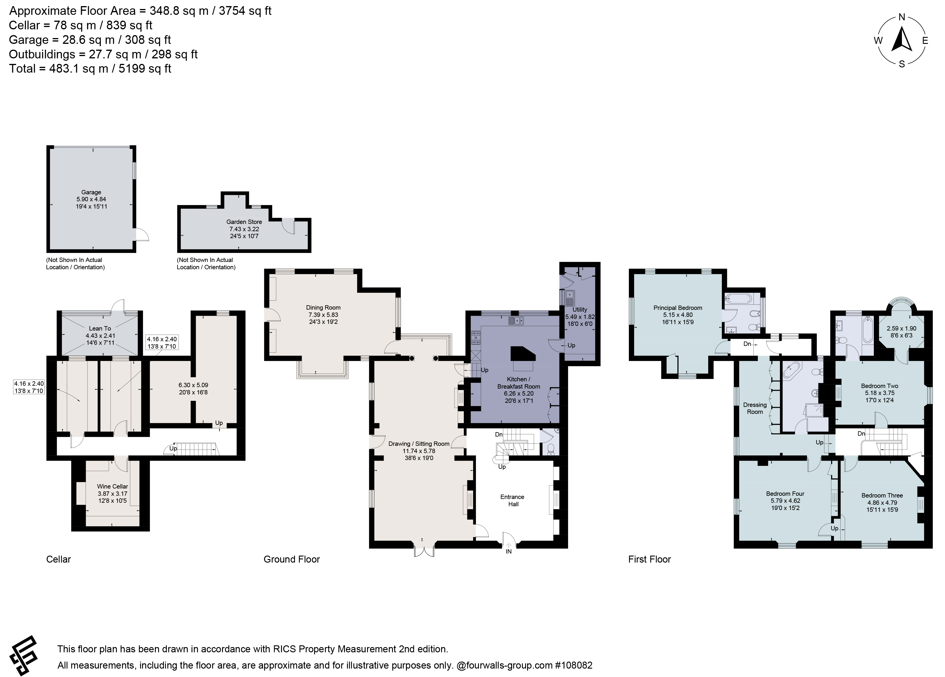 Chenies Place,, Chenies, Buckinghamshire floorplan