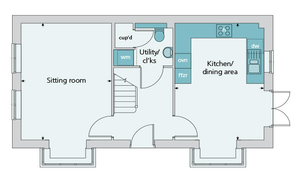 3 Bedrooms Terraced house for sale in 