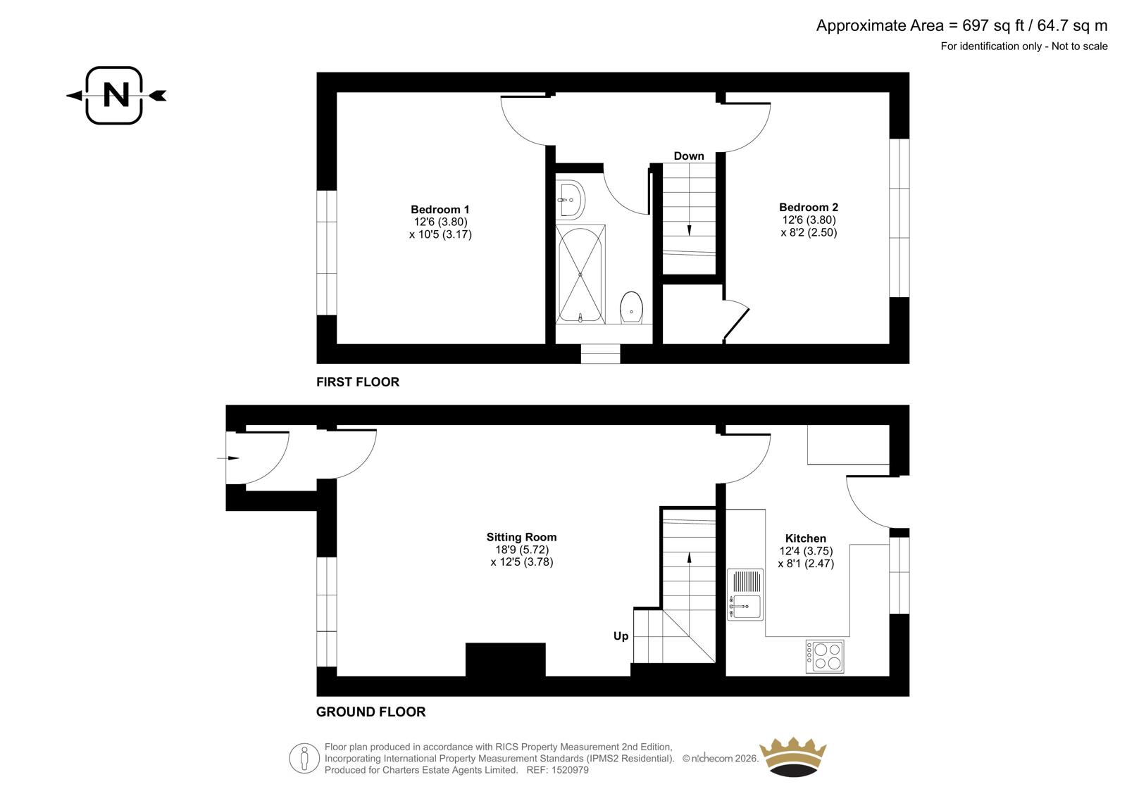 4, Sebastian Grove, Waterlooville floorplan