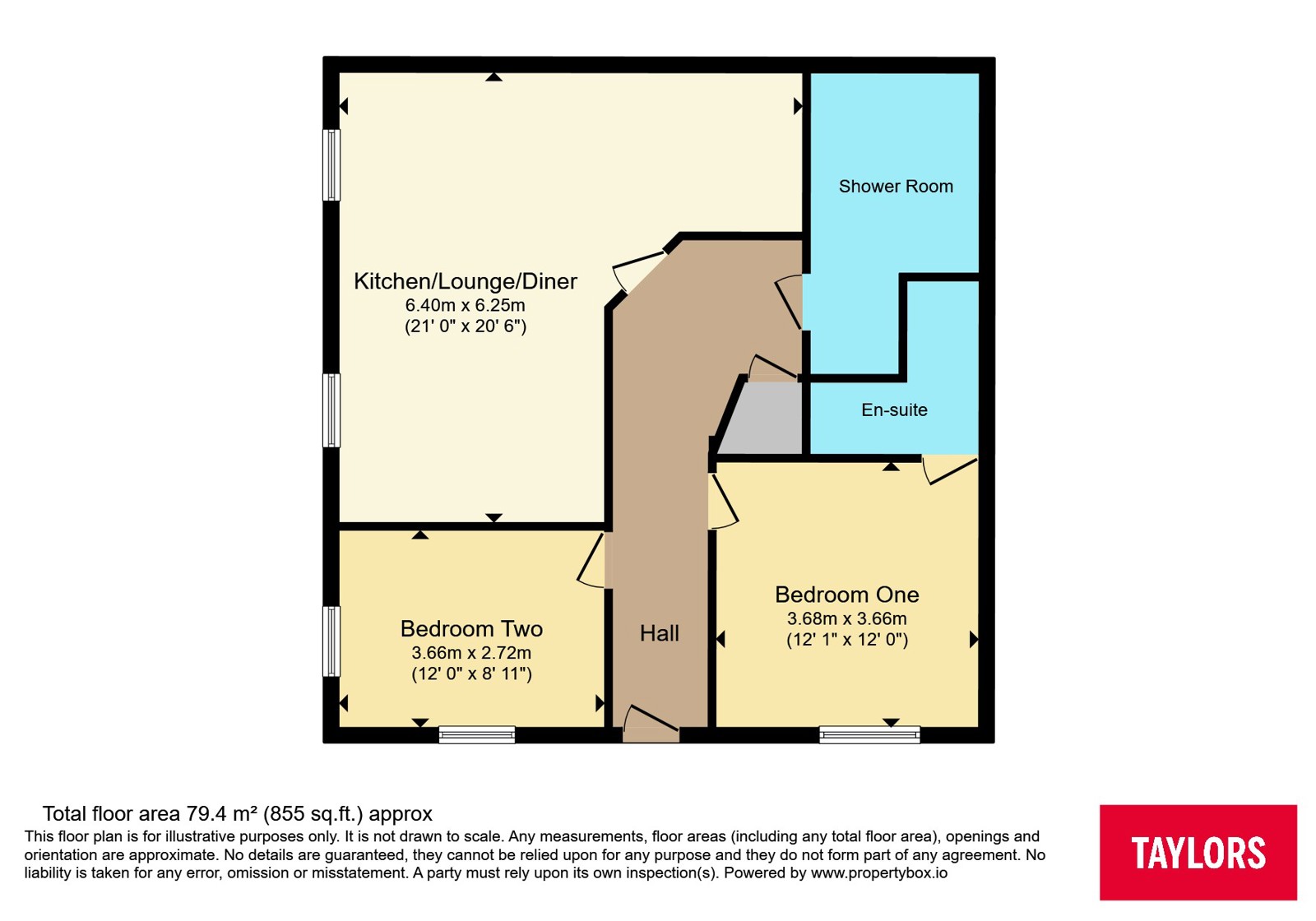 52, Clickers Drive, Northamptonshire floorplan
