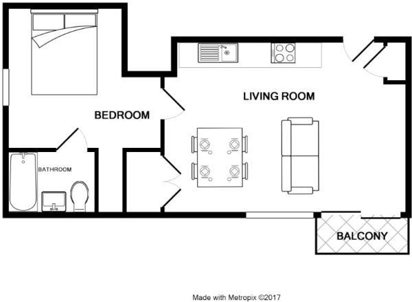 404 Berkshire House, Queen Street, Maidenhead floorplan