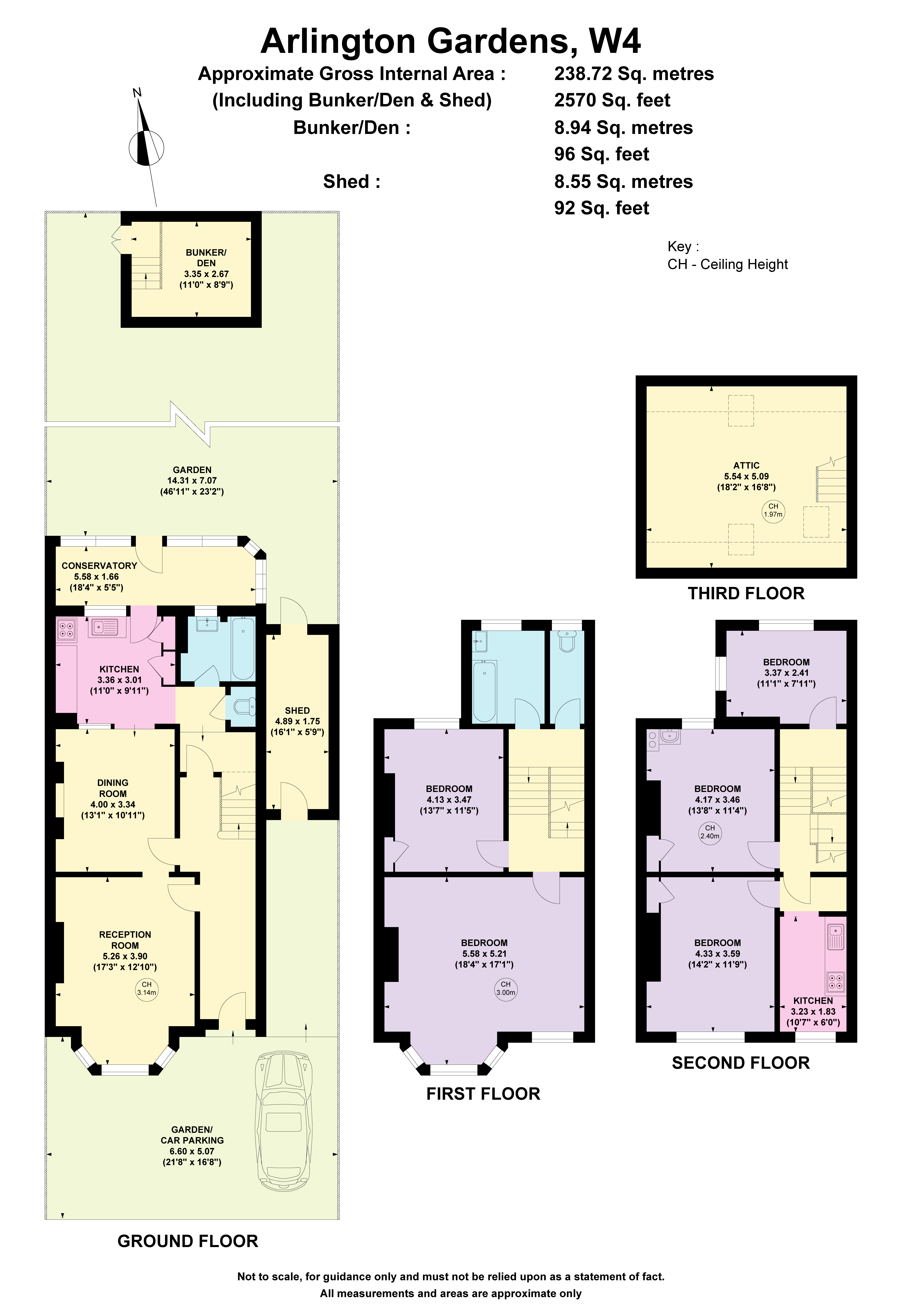 Arlington Gardens, London, W4 floorplan