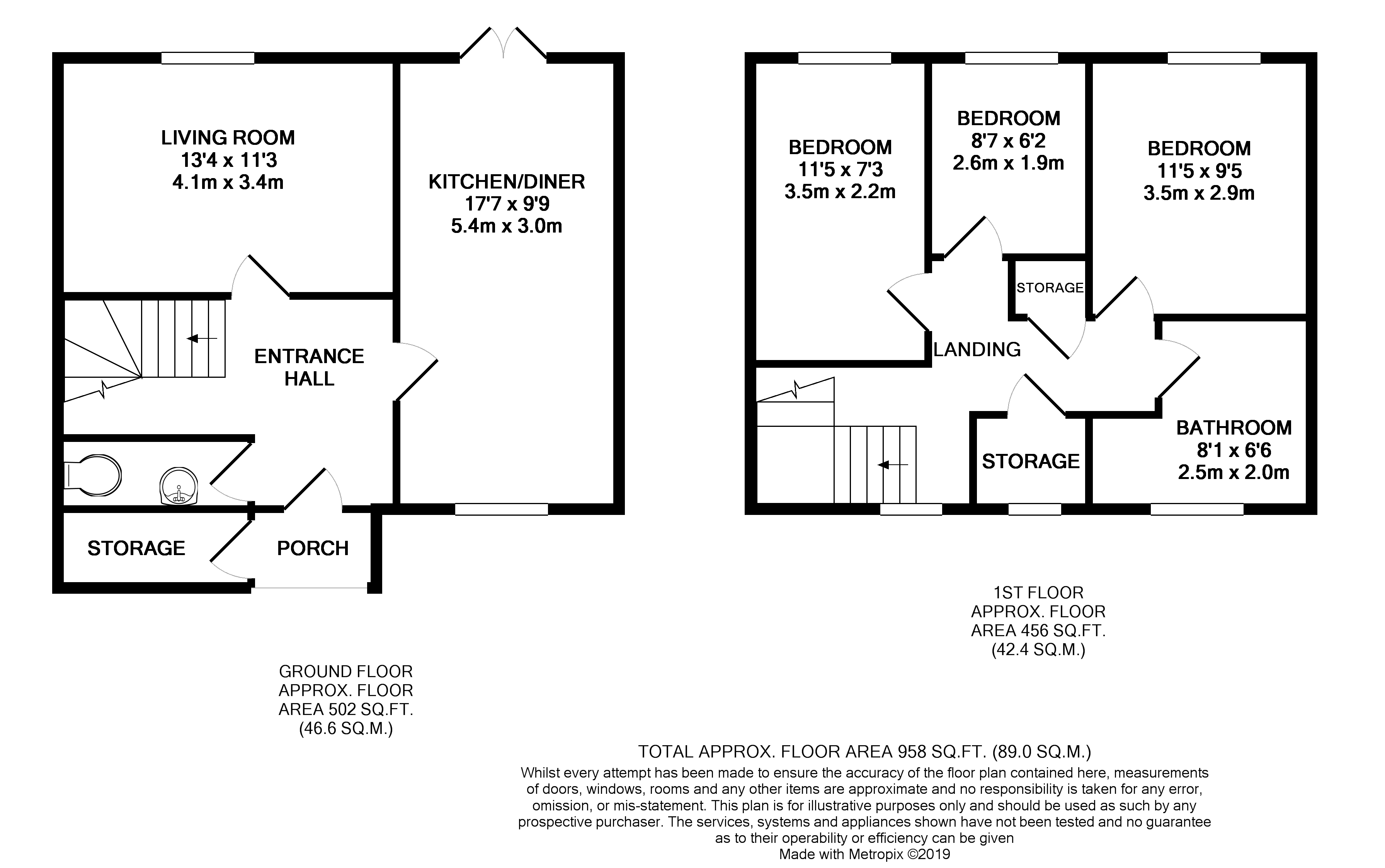 3 Bedrooms Terraced house for sale in Bourne Close, Halstead CO9