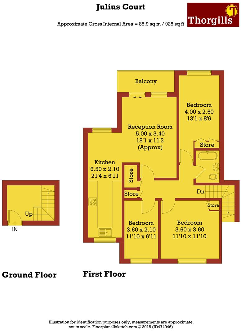 3 Bedrooms Flat for sale in Julius Court, Justin Close, Brentford TW8
