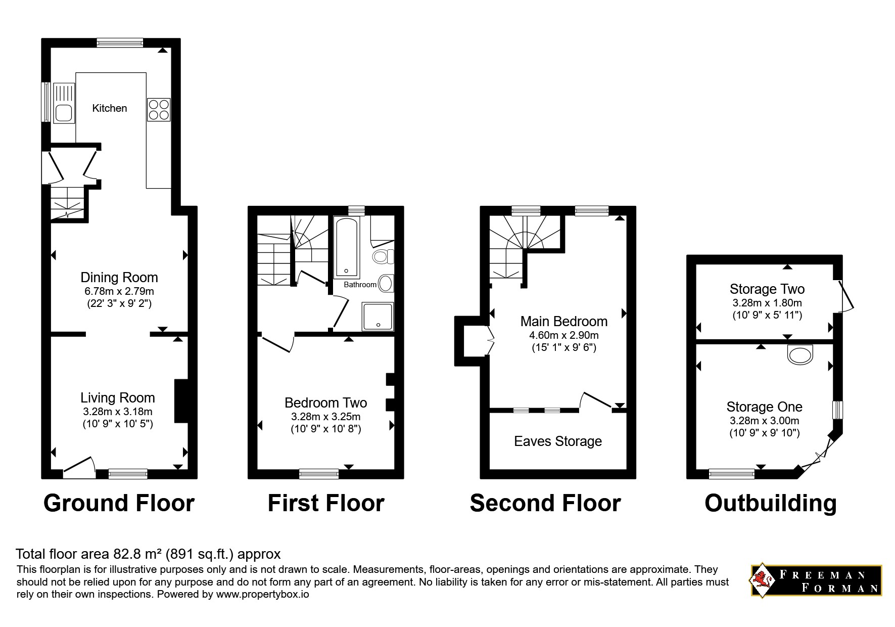 1 Homewood Cottages,, Ockley Road, Cranbrook floorplan