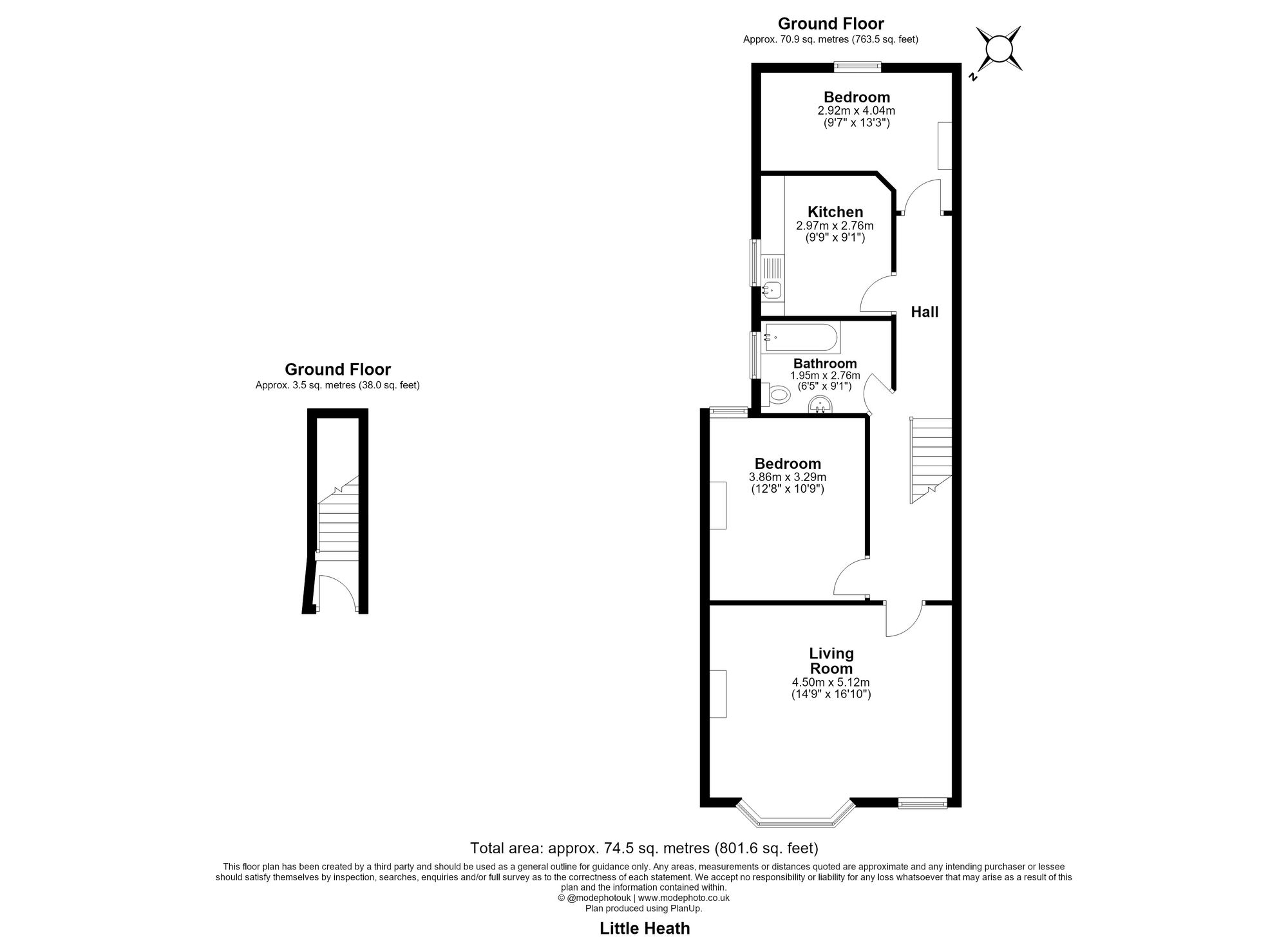 88 Little Heath, London floorplan