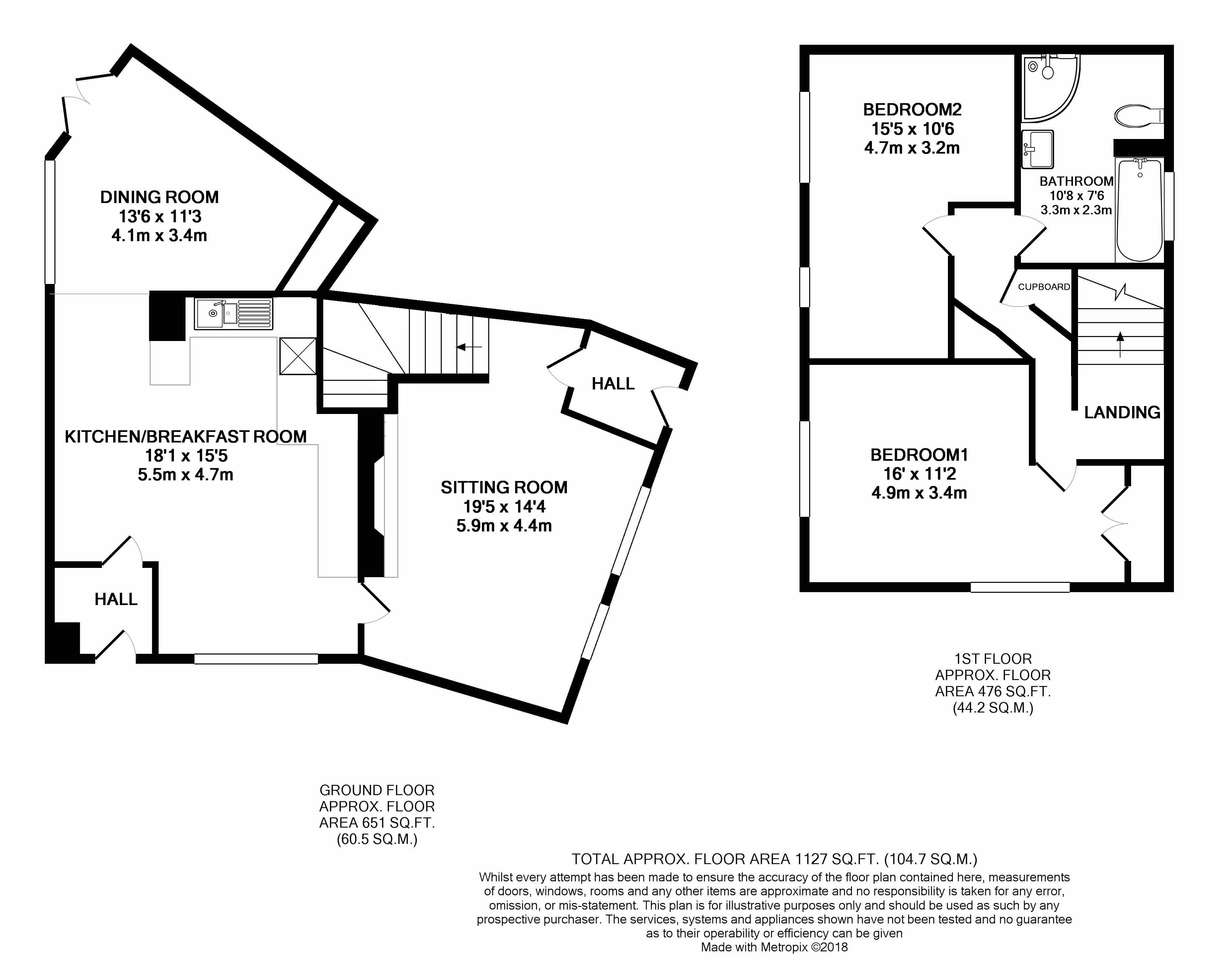 2 bed cottage for sale in Pickwick, Corsham SN13 