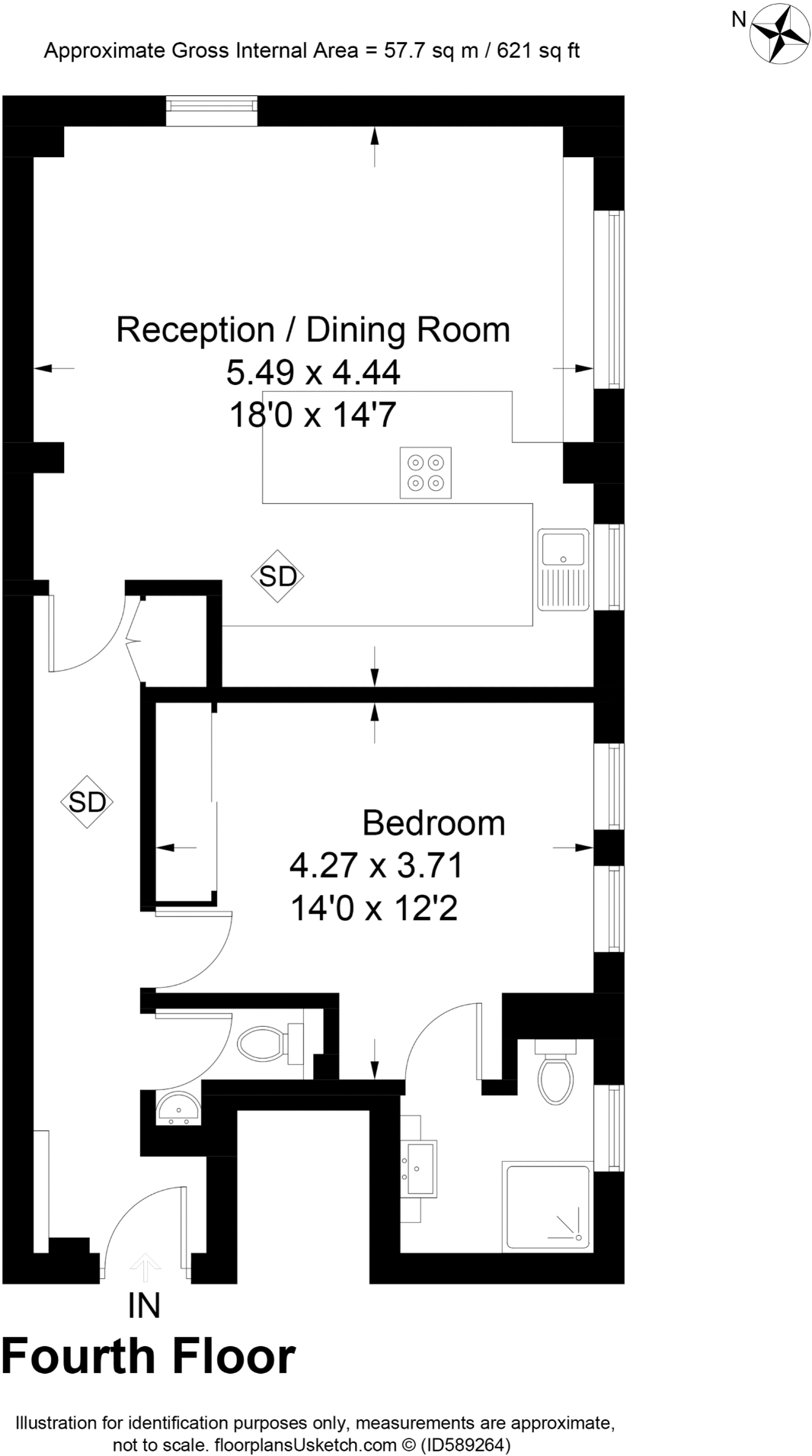 191, Queen's Gate, London floorplan