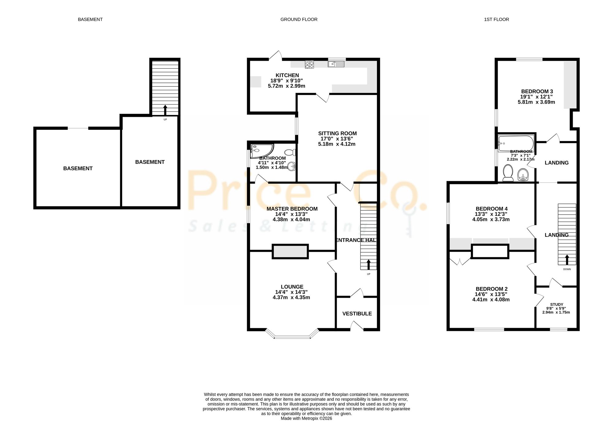 53 Bradford Street, Bolton floorplan