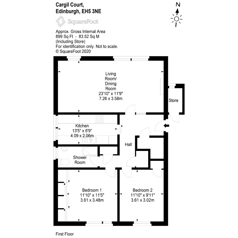 Cargil Court, Trinity, Edinburgh, EH5 3NE, Edinburgh floorplan