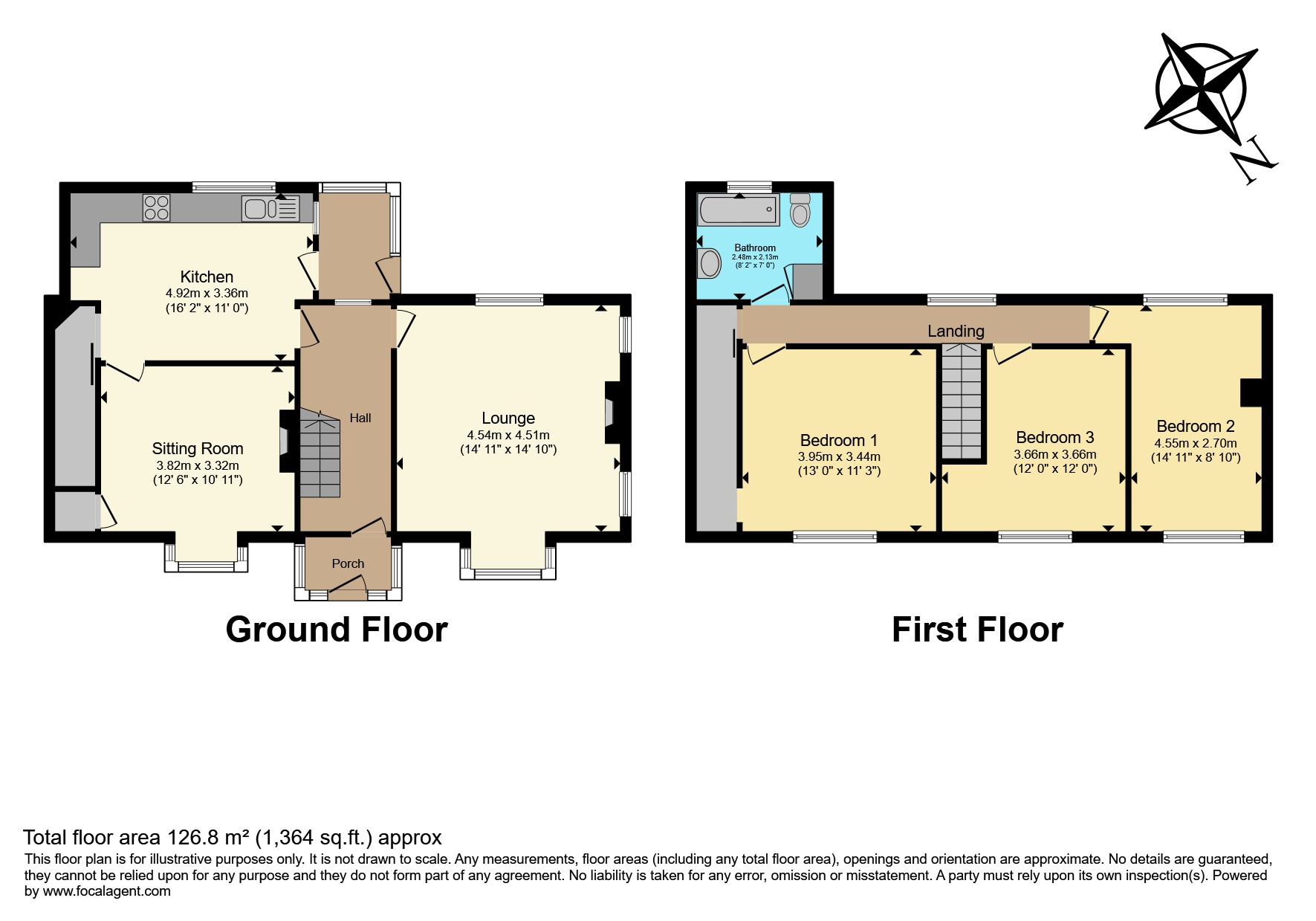 174, Delamere Street, Winsford floorplan