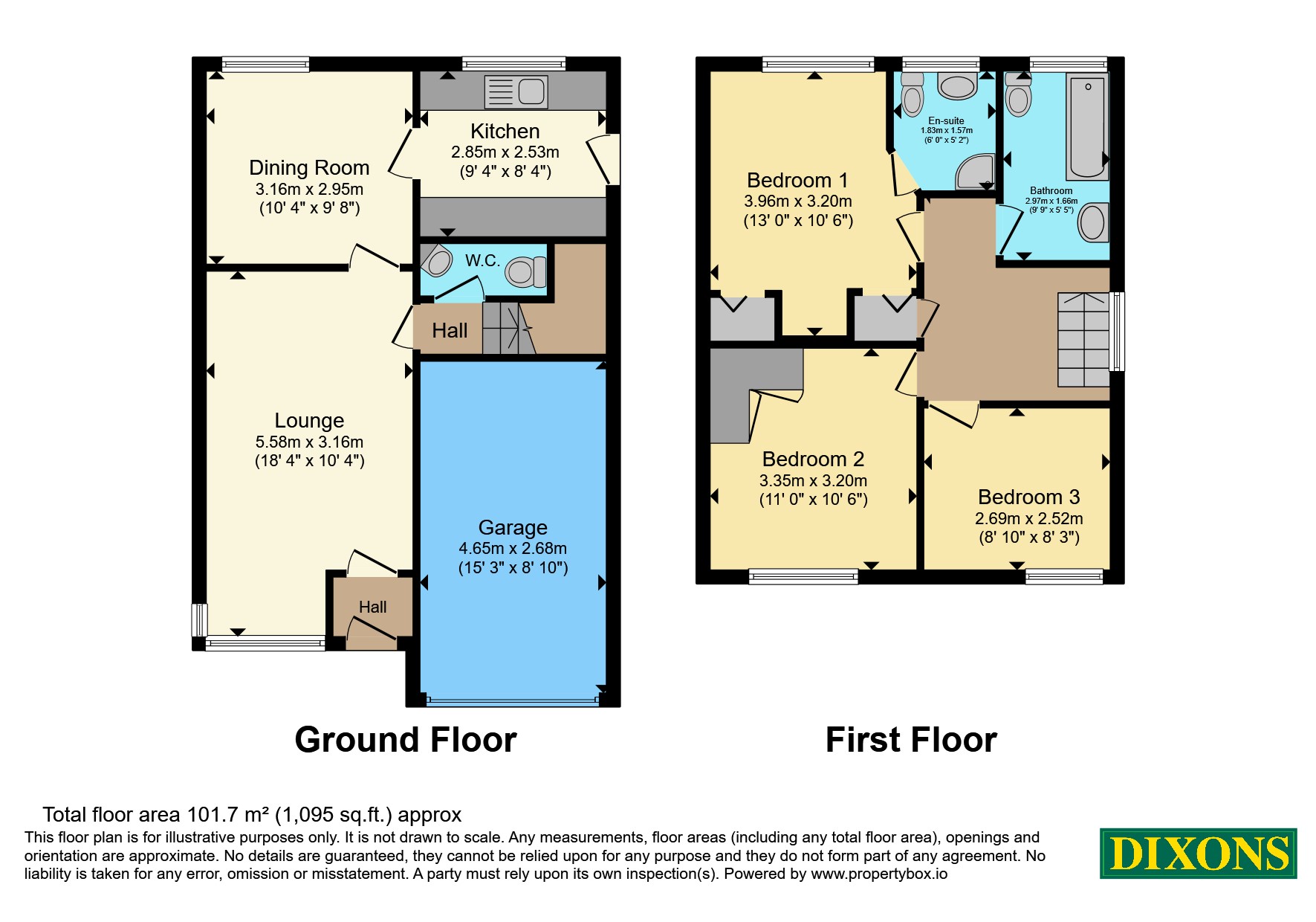 51, Fairlawns, West Midlands floorplan