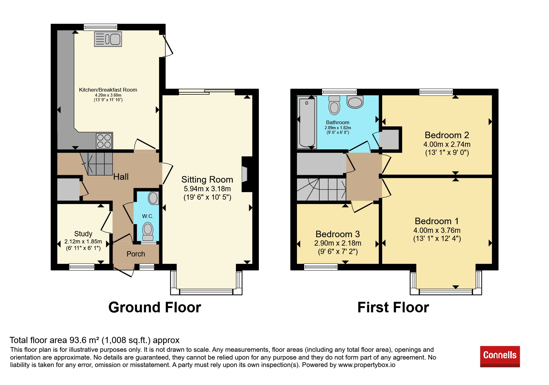 Gainsborough Drive, Leamington Spa floorplan
