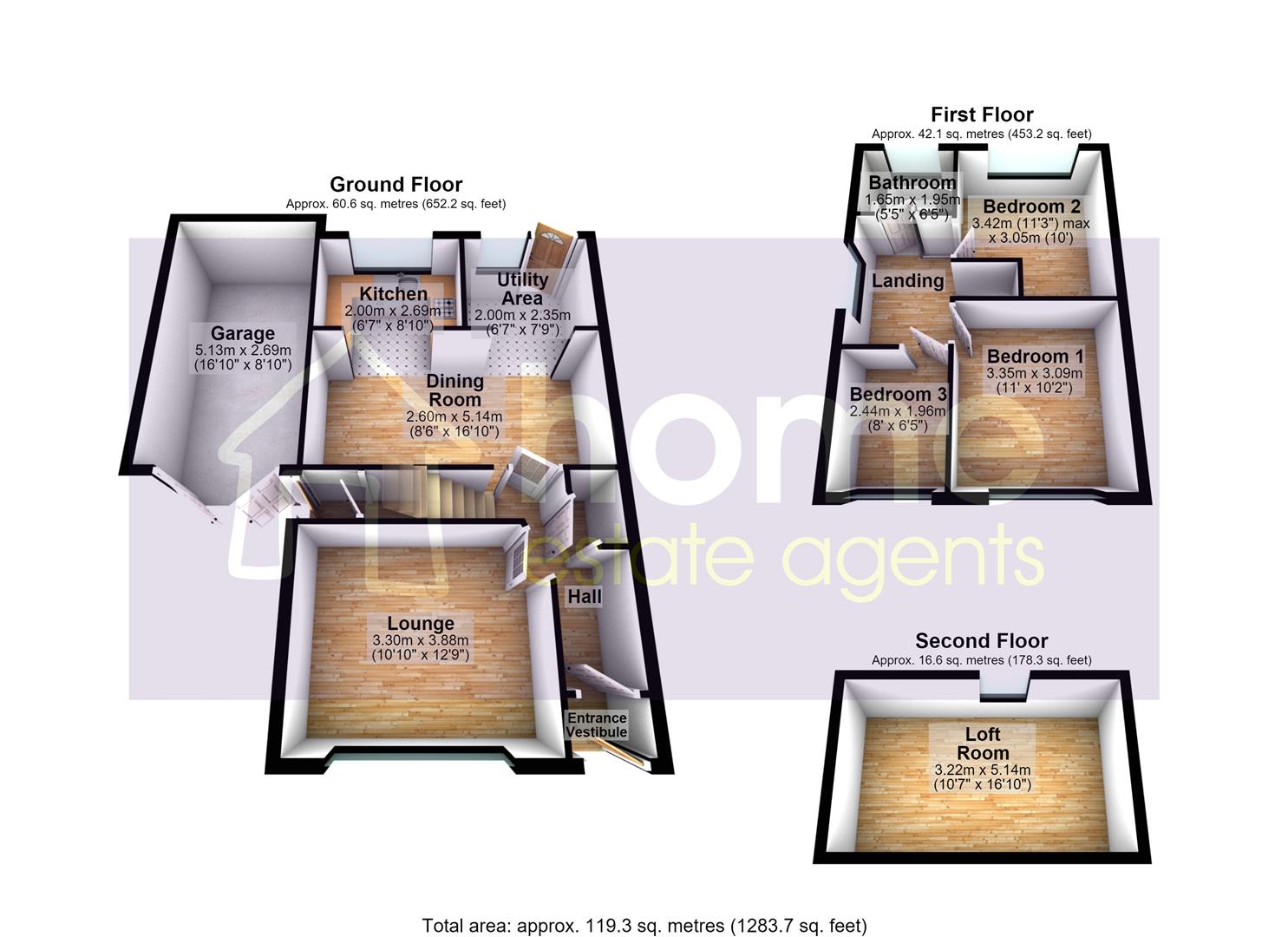 1, Staley Hall Road, Stalybridge floorplan