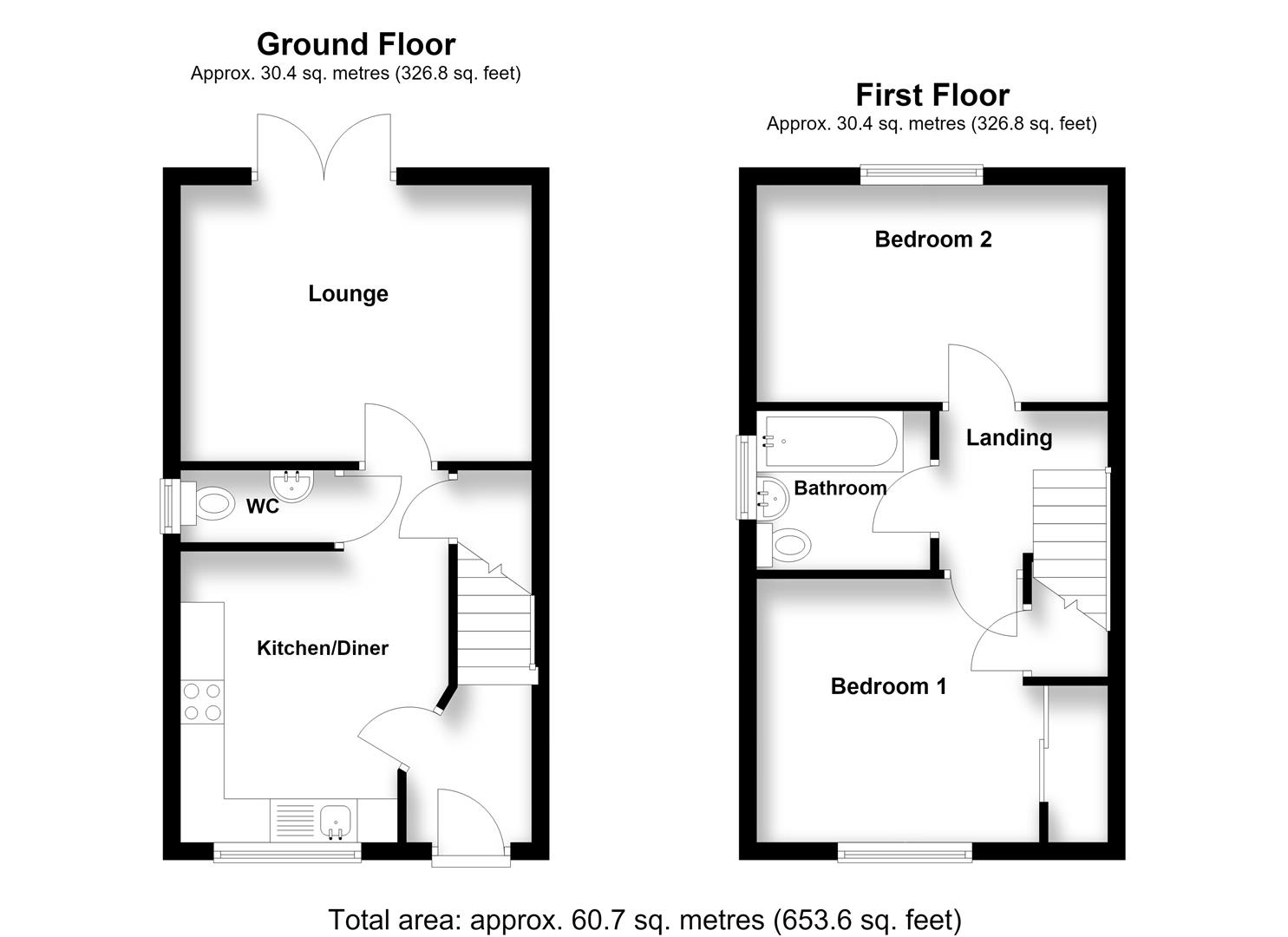 7, Vincent Gardens, Stevenage floorplan