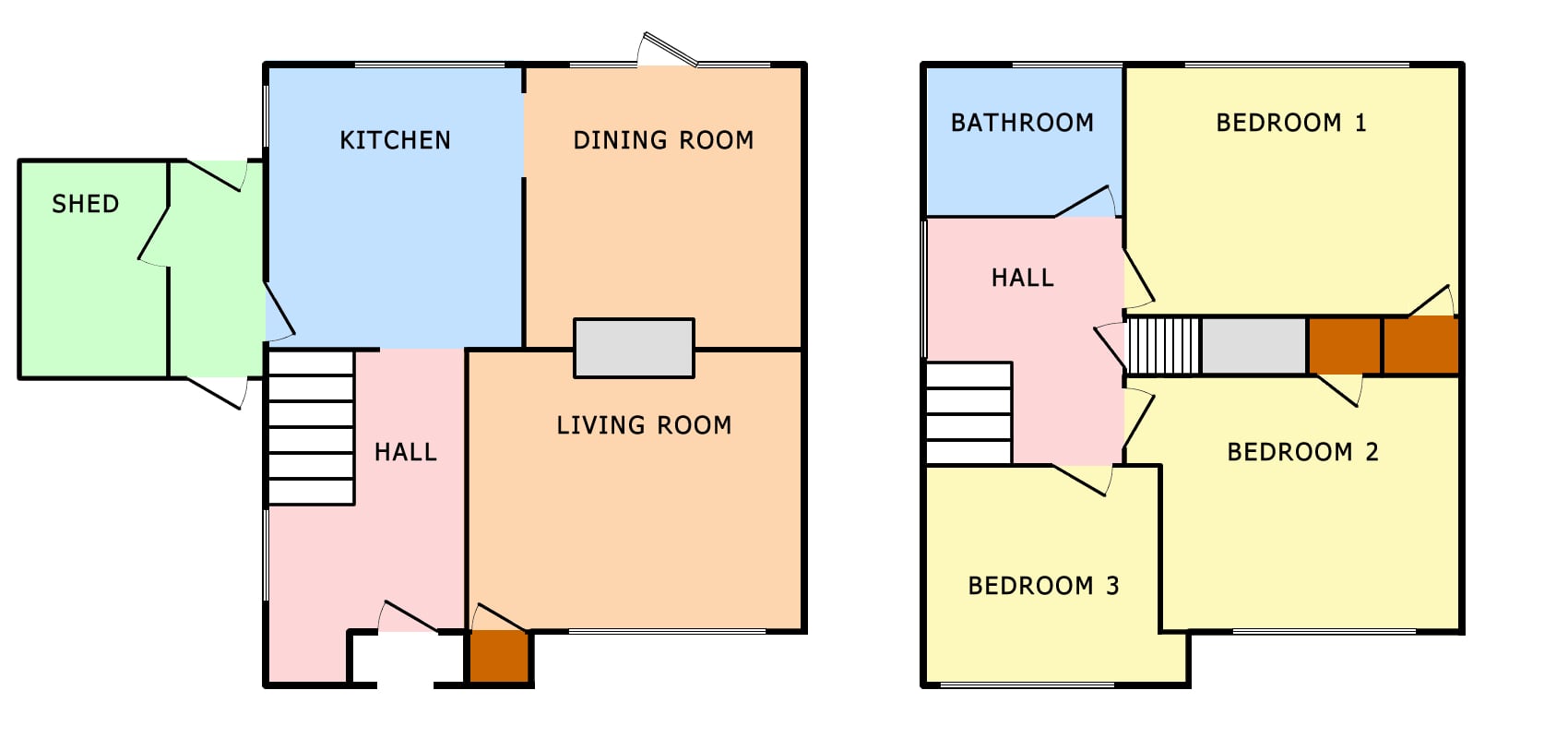 34 Hammerwater Drive, Warsop, Mansfield floorplan