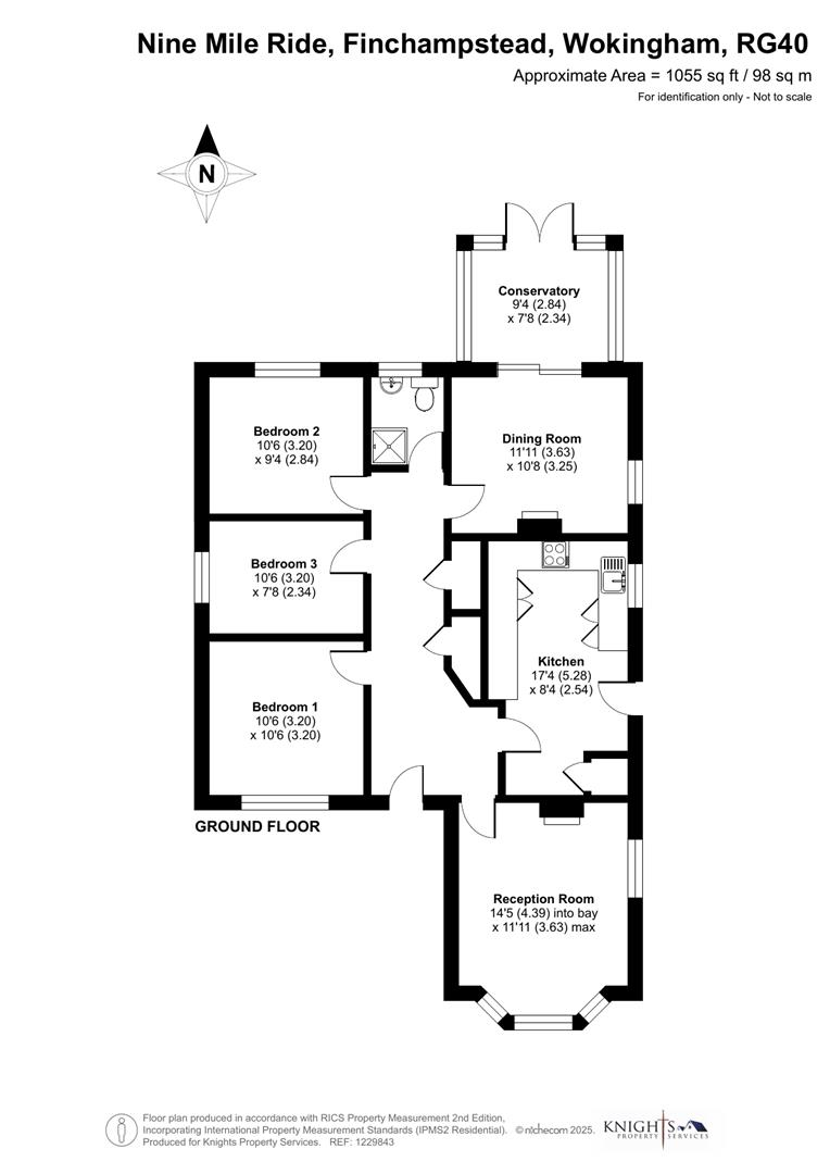 206, Nine Mile Ride, Finchampstead, Wokingham floorplan