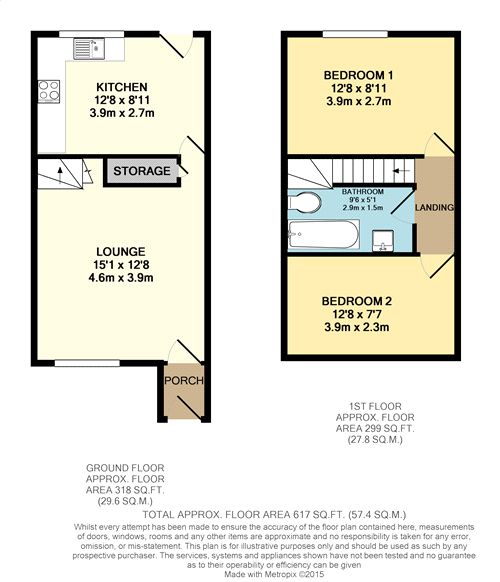 2 Bedrooms Semi-detached house to rent in Galley Hill View, Bexhill-On-Sea, East Sussex TN40