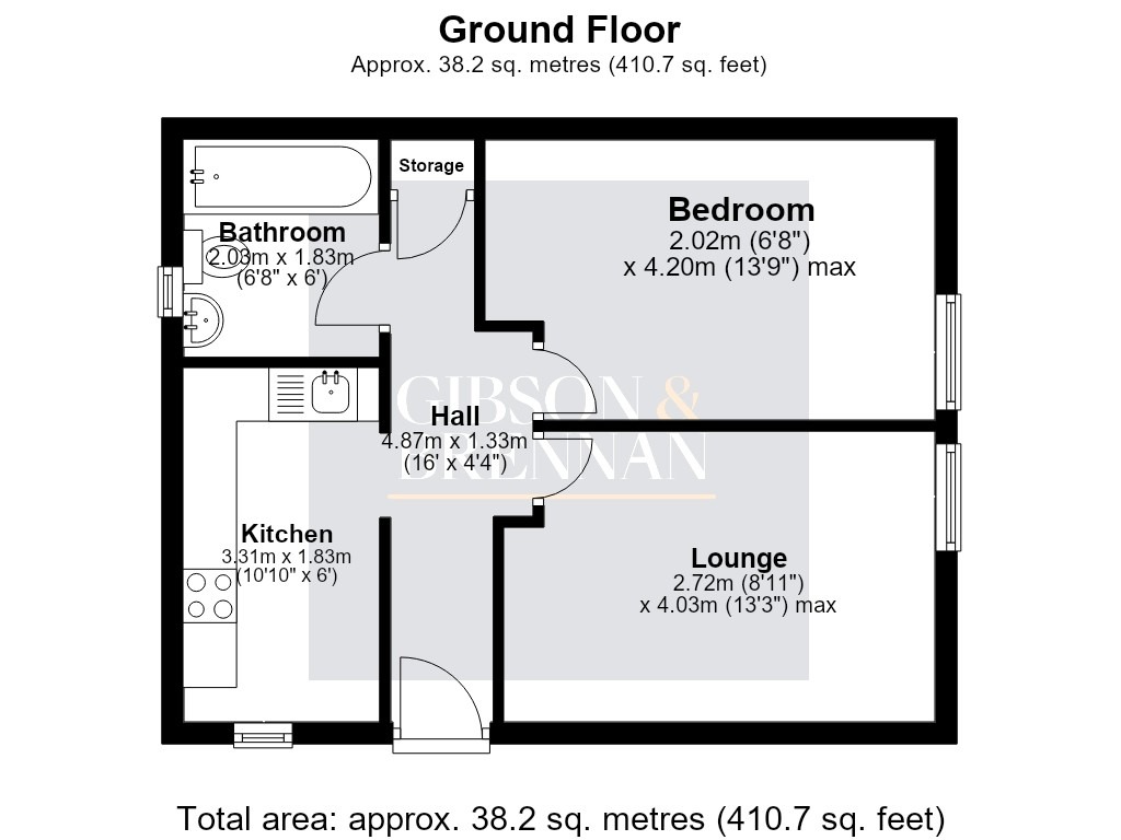 Plumleys, Basildon floorplan