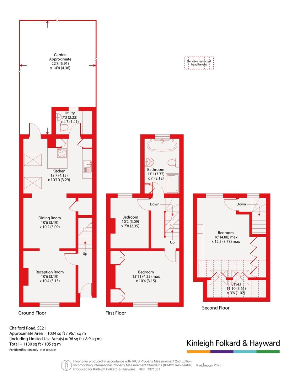 35, Chalford Road, London floorplan