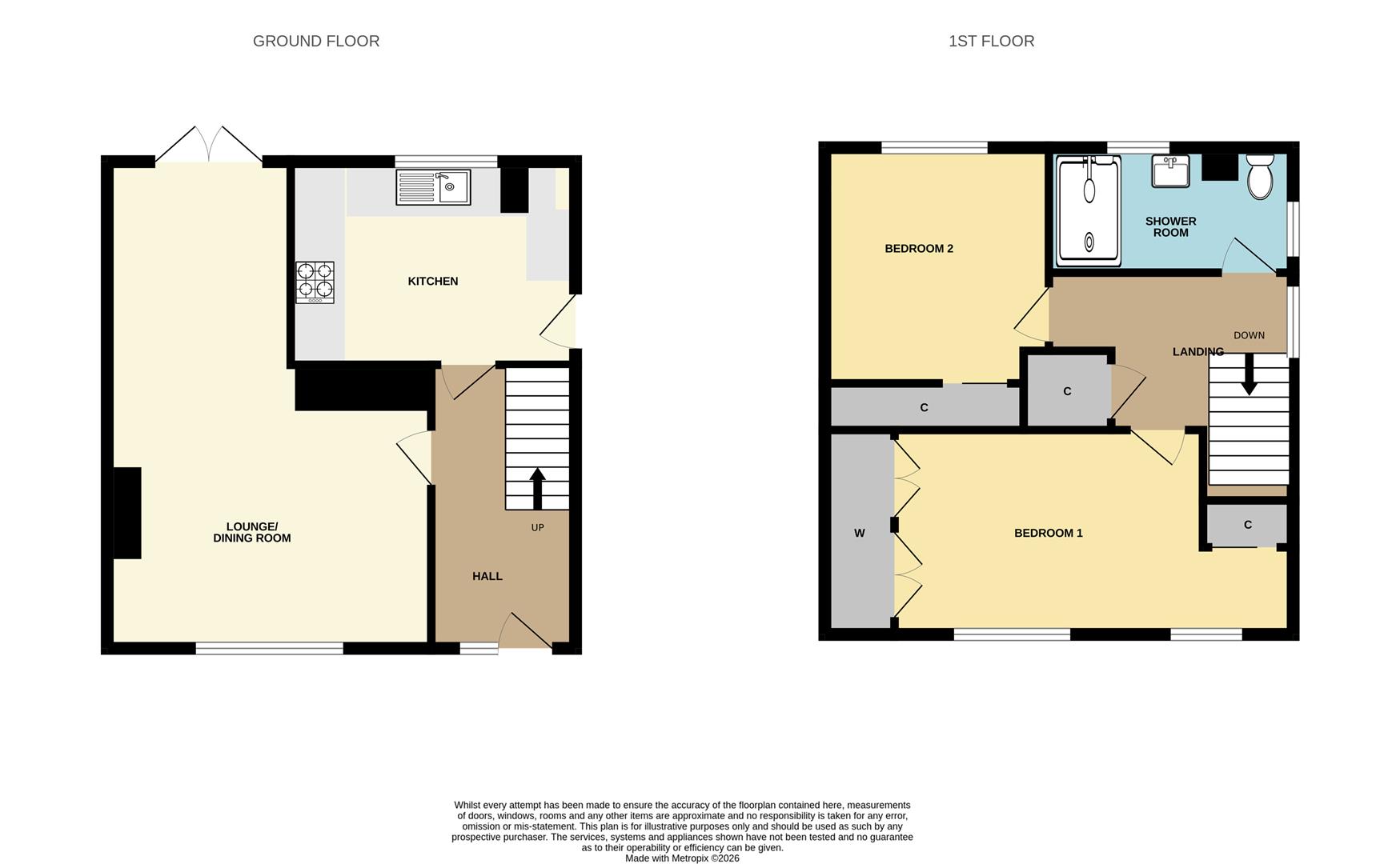 21, Link Road, Cottingham floorplan