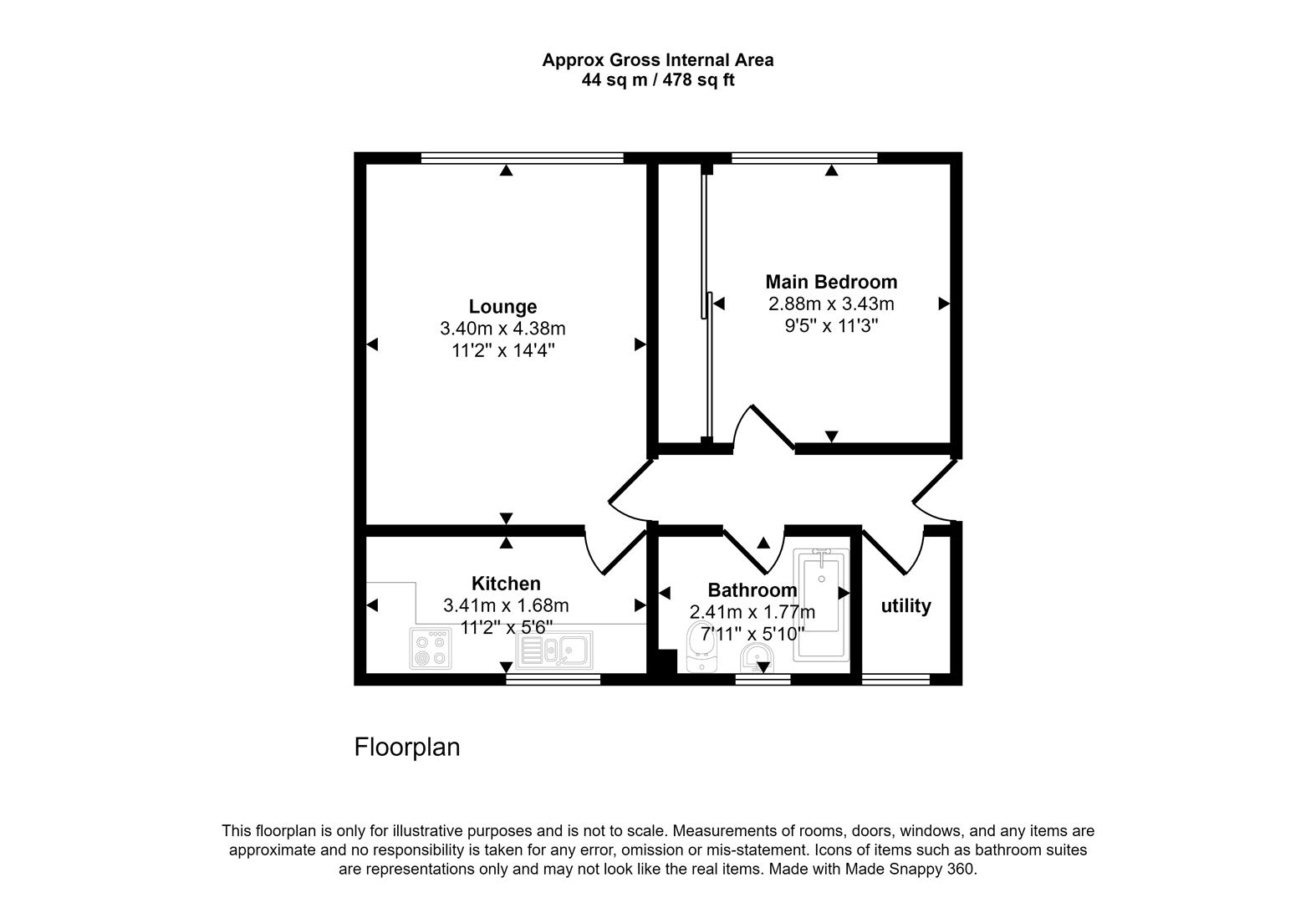 Lang Avenue, Renfrew PA4, 1 bedroom flat for sale 65496828 PrimeLocation
