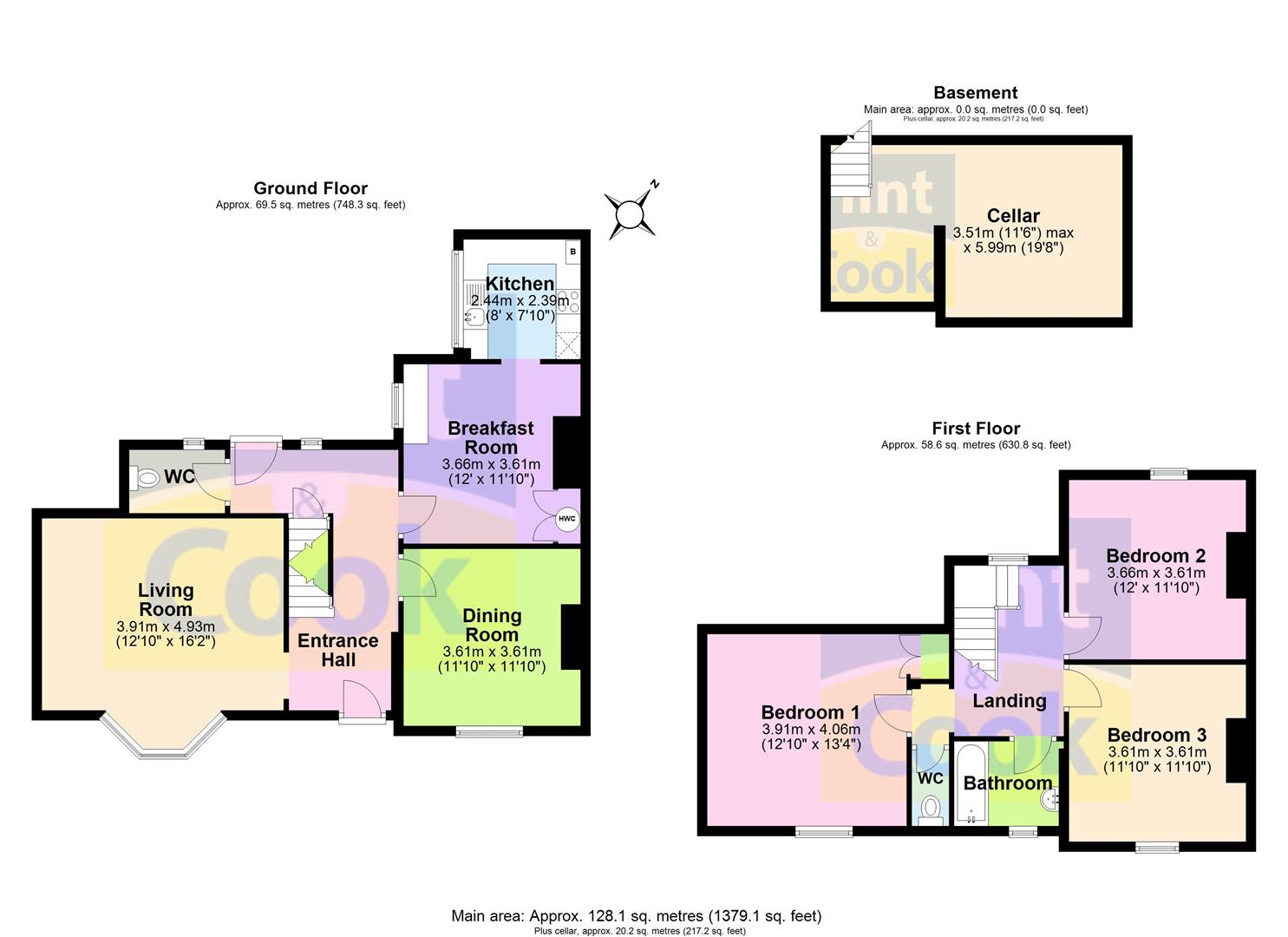 5, Kyrle Street, Hereford floorplan