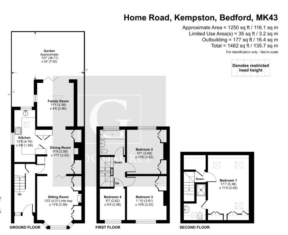 6 Home Road, Bedford floorplan