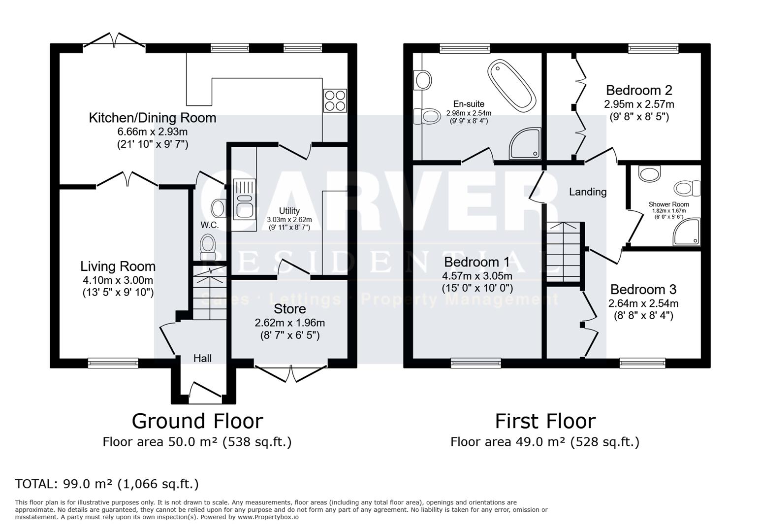 5, The Paddocks, Darlington floorplan