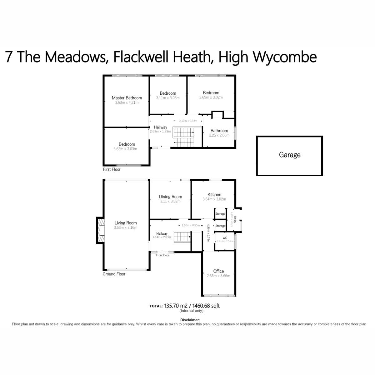 7, The Meadows, Flackwell Heath floorplan