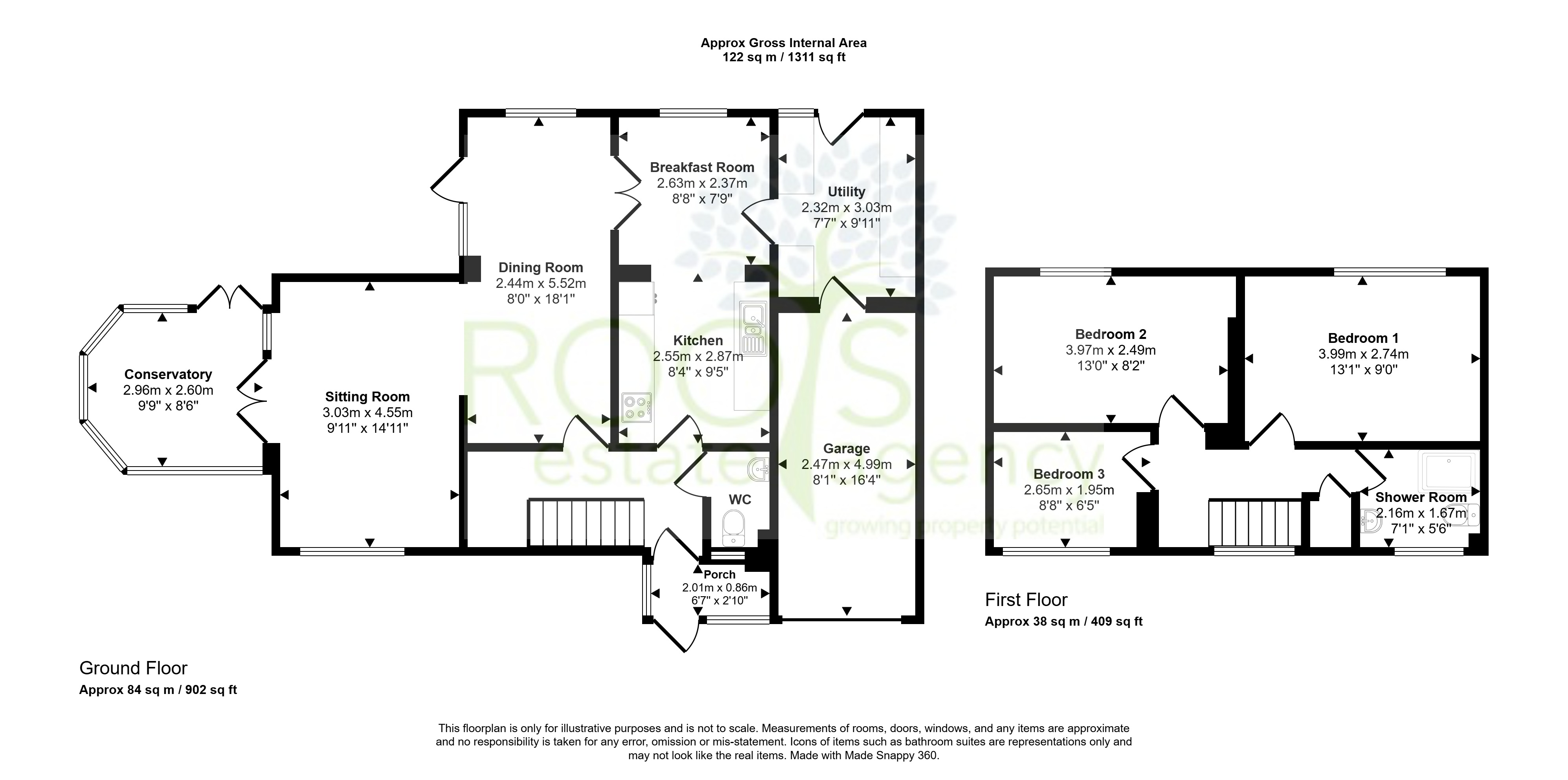 6, The Waverleys, Berkshire floorplan