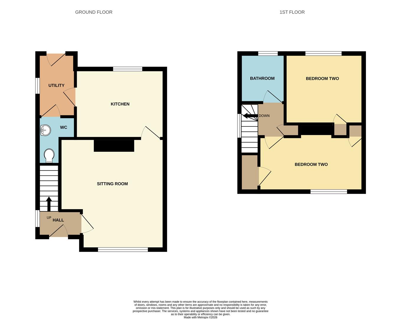 2, Park Avenue, Shrewsbury floorplan