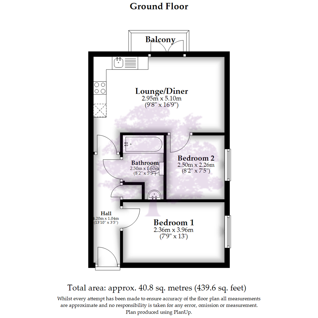 4 St. Brendans Park Apartments, St. Andrews Road, Bristol floorplan