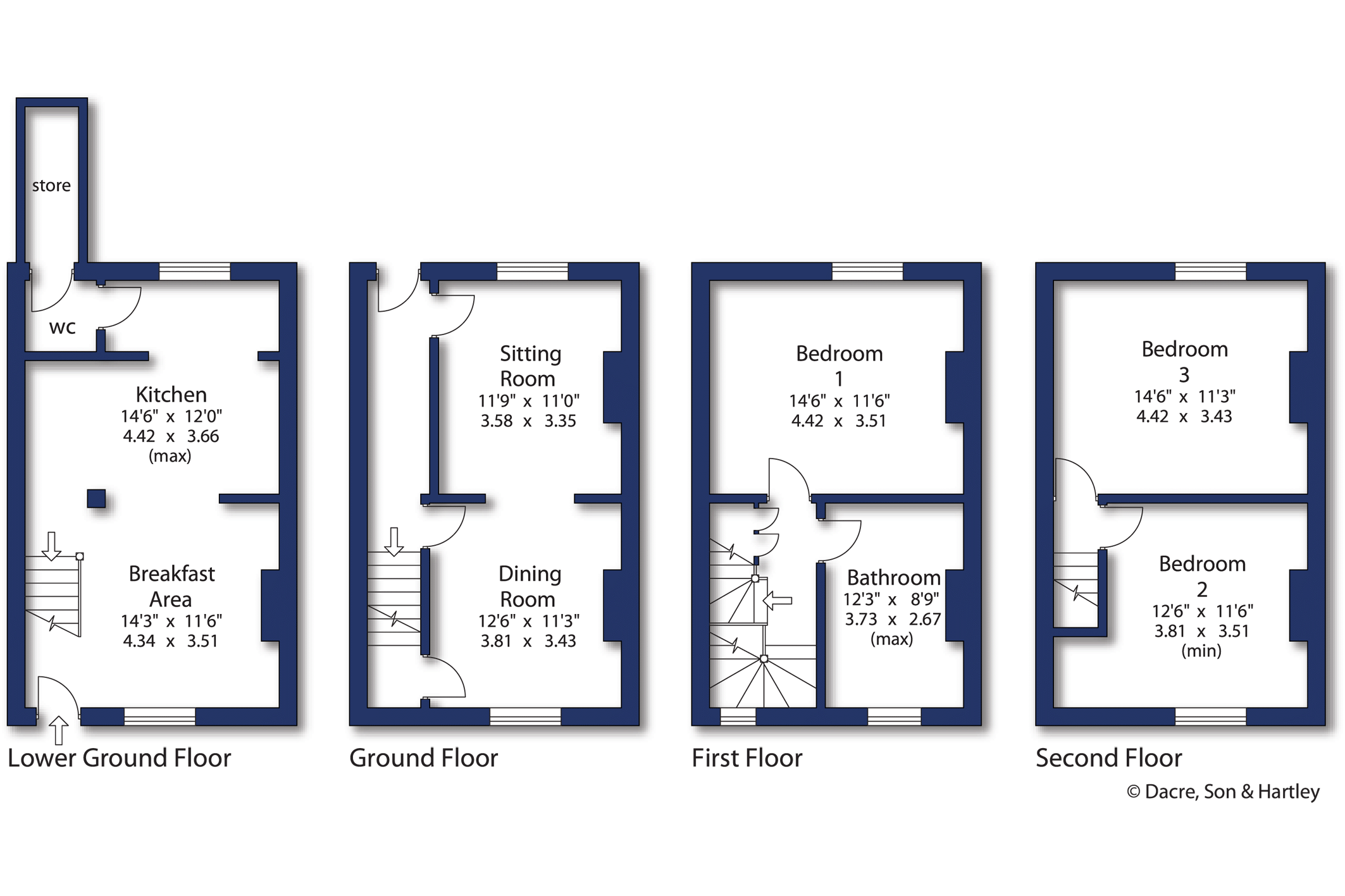 23, Ashfield Place, Otley floorplan