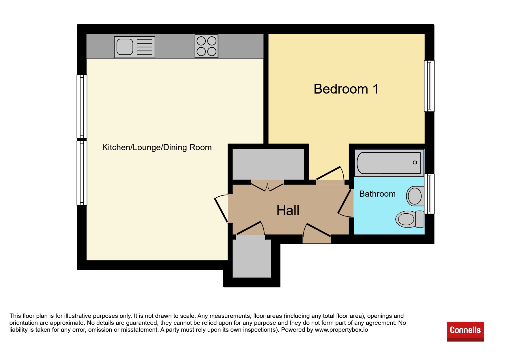 95, Ropeway, Southam floorplan
