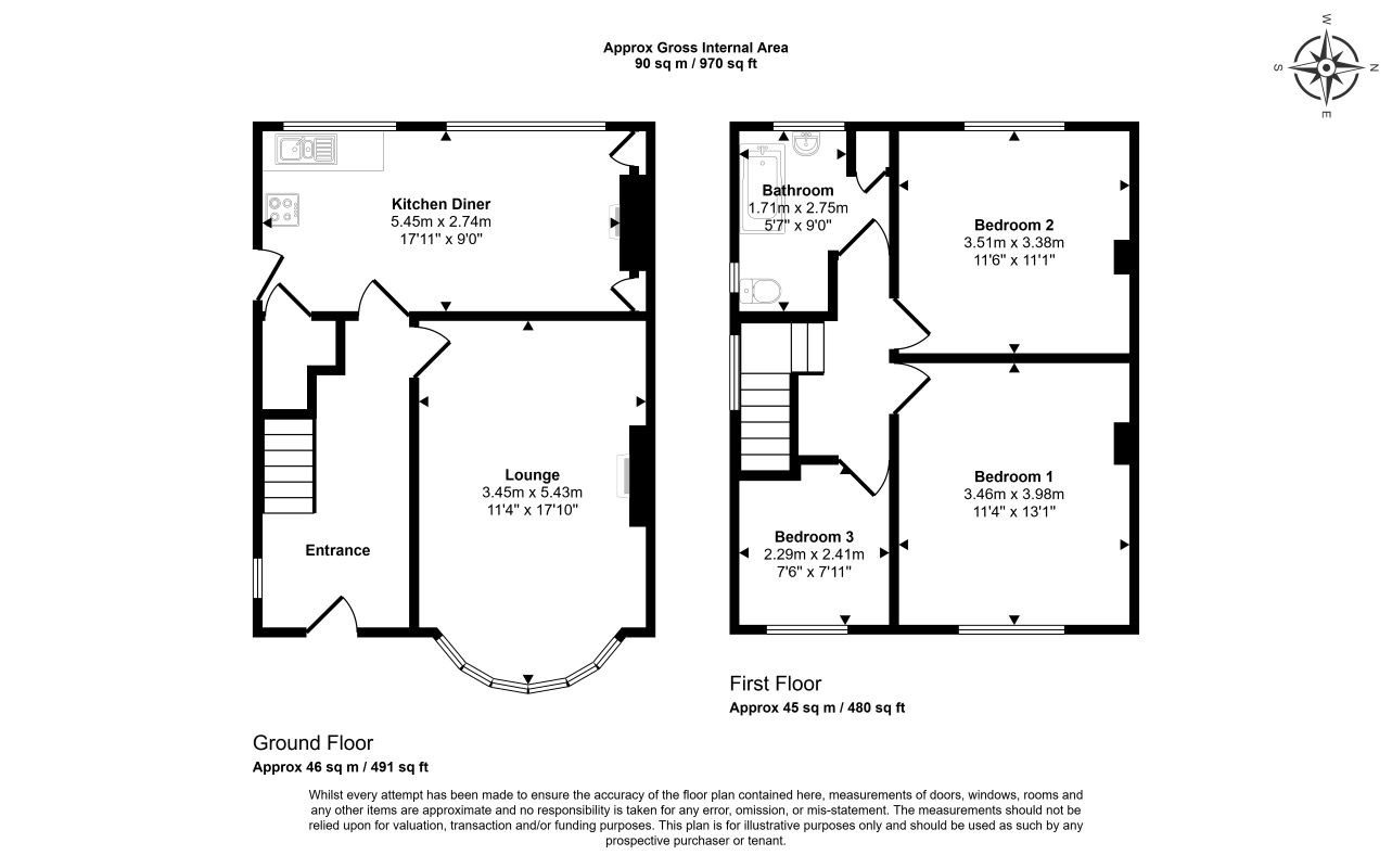 26, Shearing Hill, Nottingham floorplan