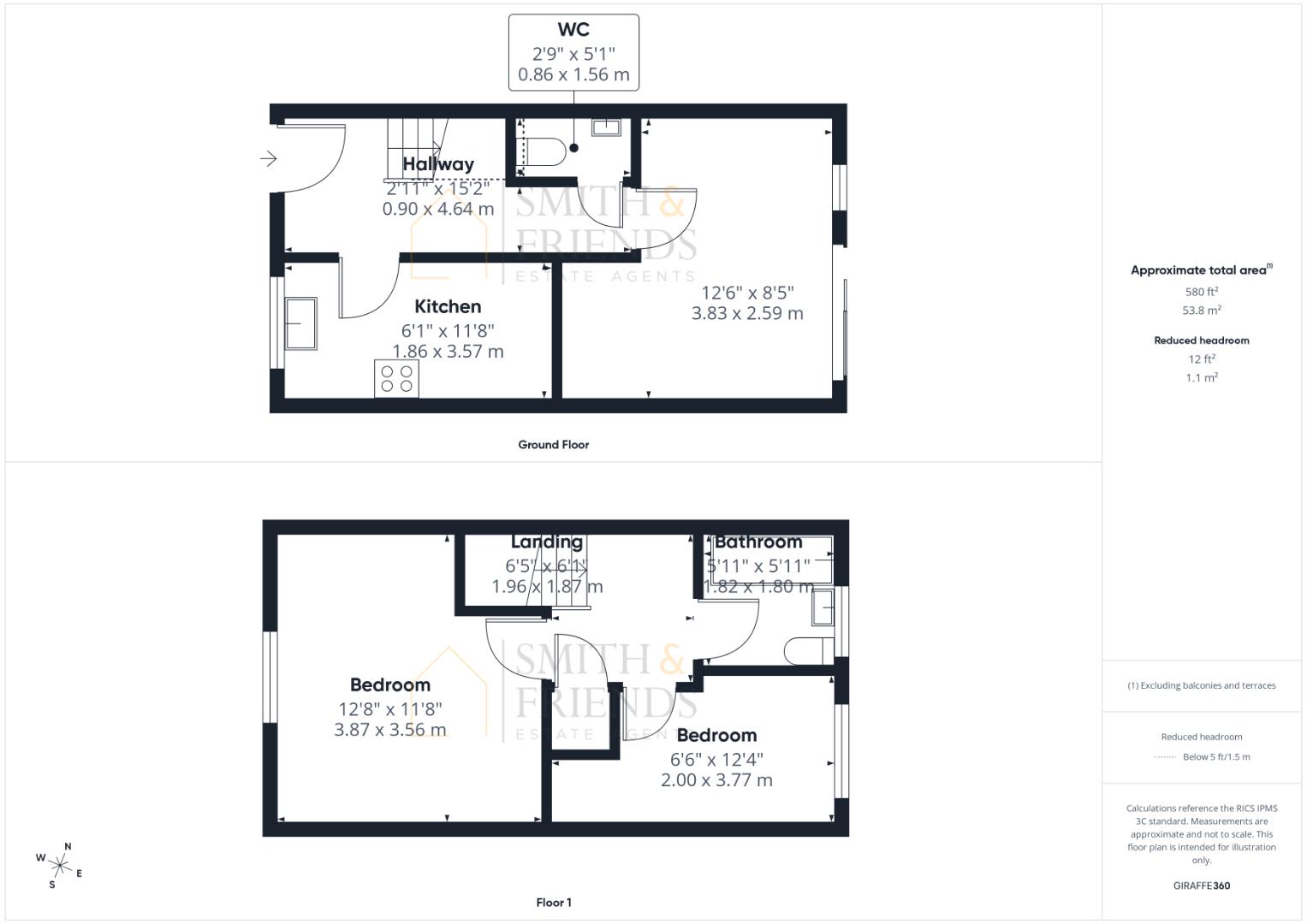 3, Grange Farm Road, Middlesbrough floorplan