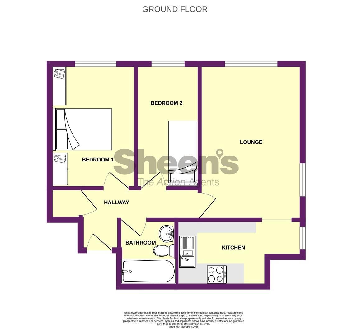 Hastings Avenue, Clacton-On-Sea floorplan