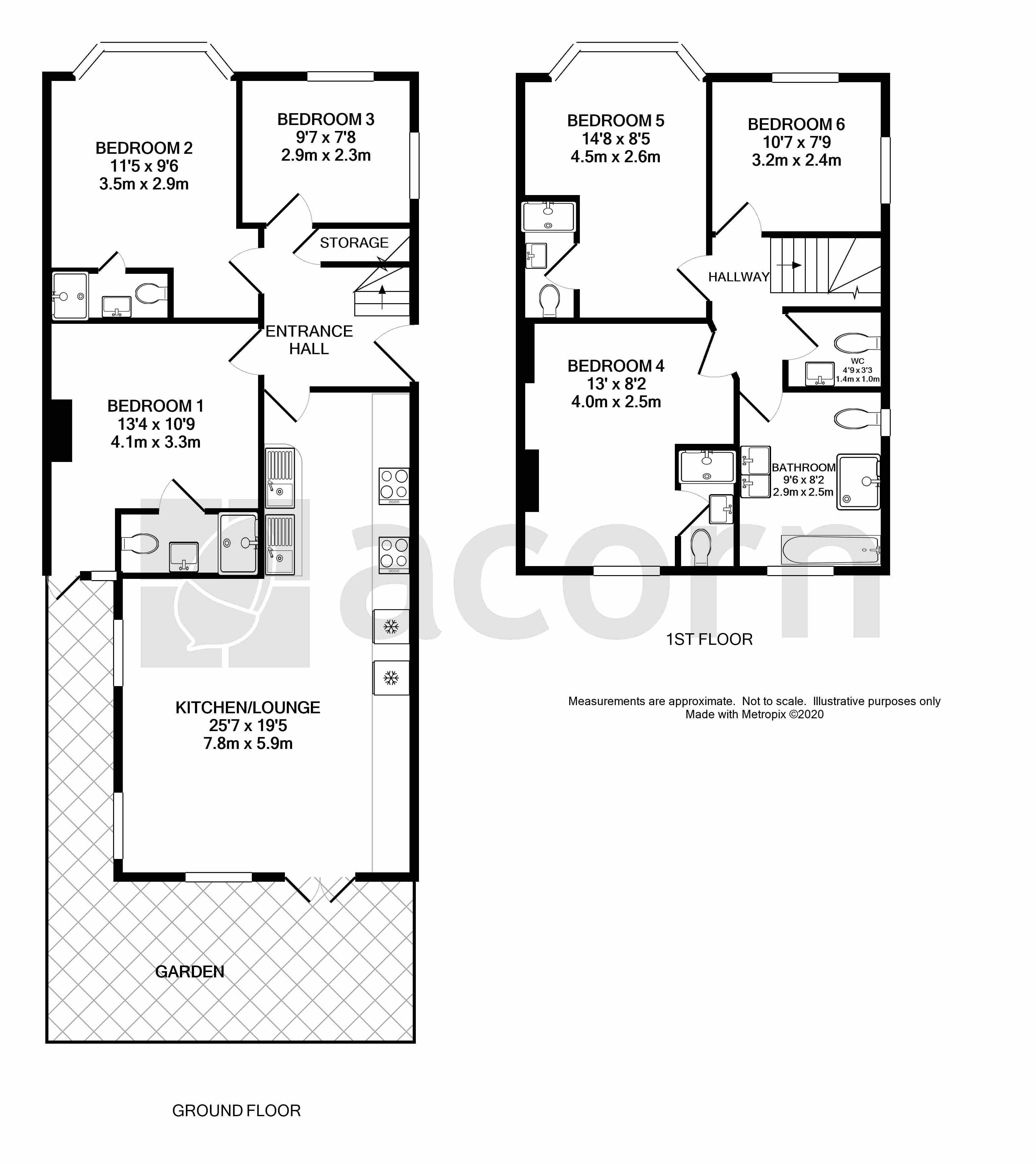 Room 1, 150, Baring Road, Grove Park floorplan