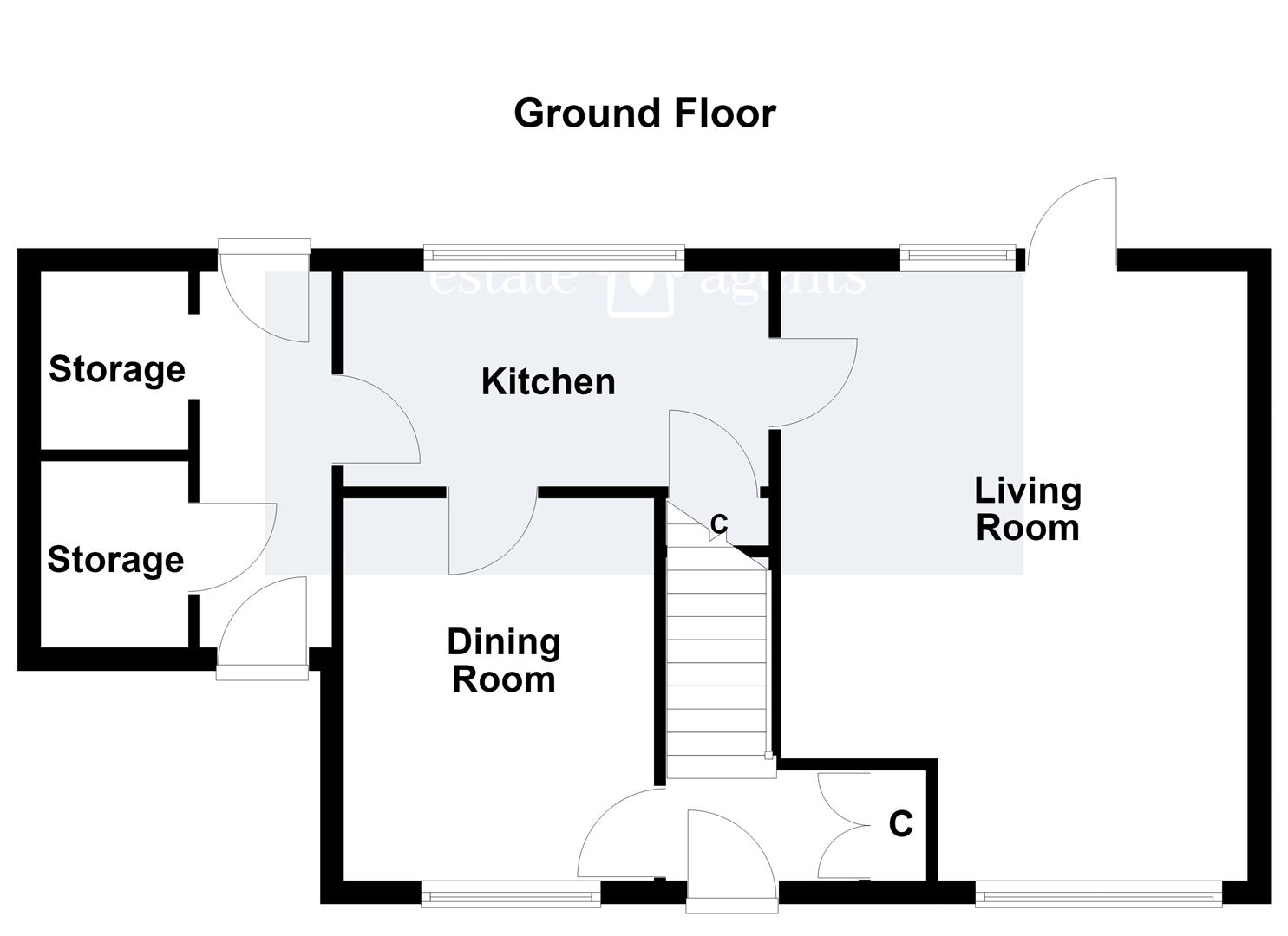 47, Salisbury Avenue, Leicester floorplan