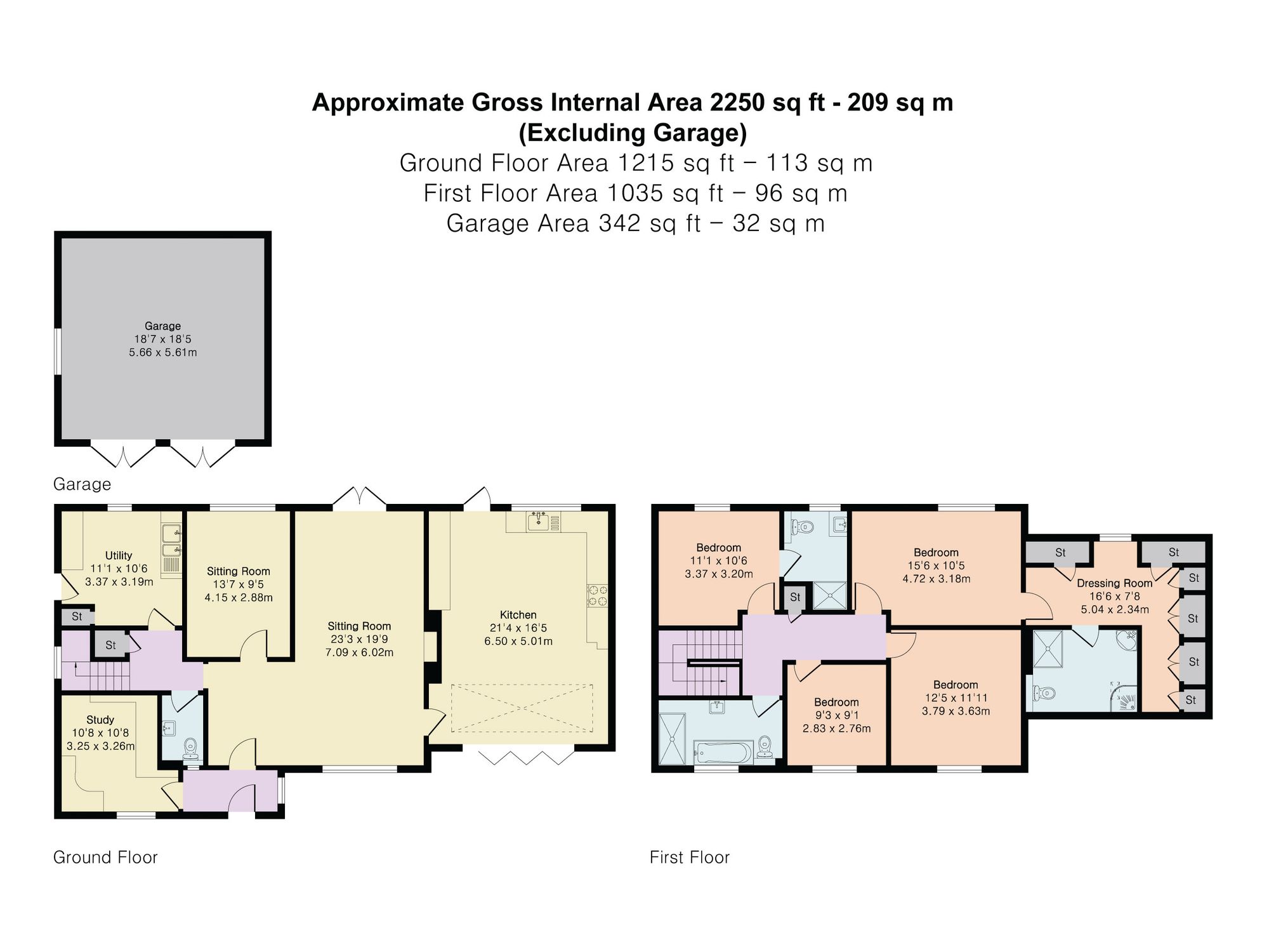 24a High Street, Watlington floorplan