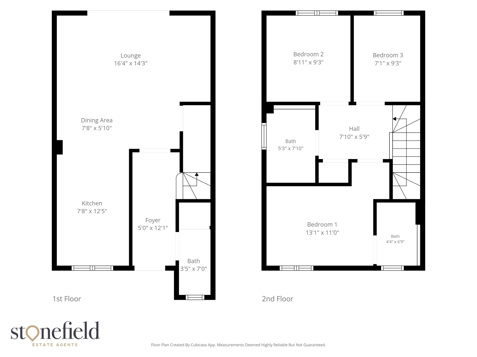 119, Hillhead Crescent, Mauchline, KA5 floorplan