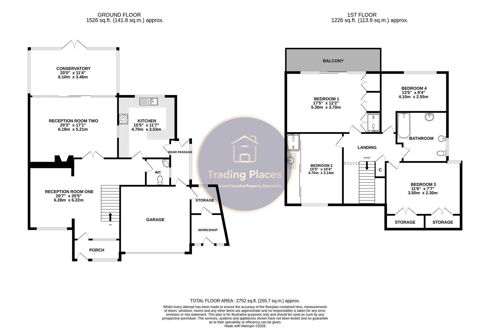 Enswell House, 16, Preston Park, North Shields floorplan