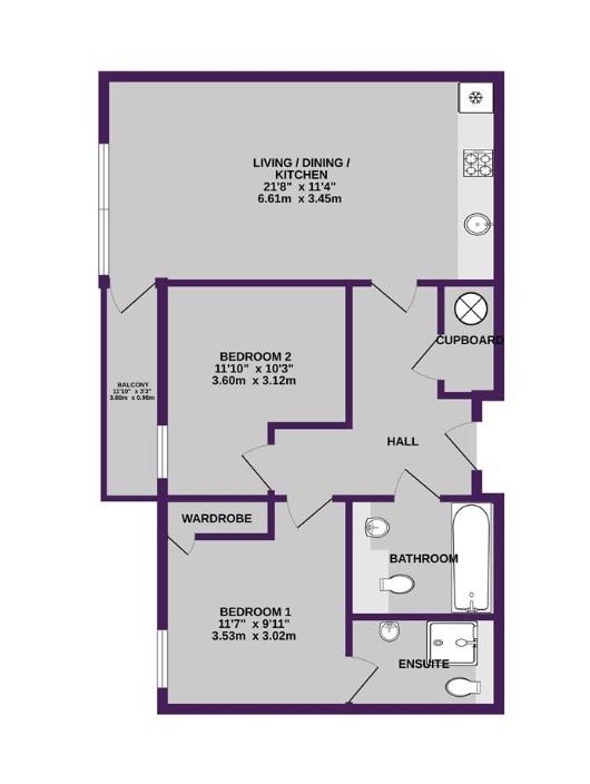 43 Vie Building, Water Street, Manchester floorplan