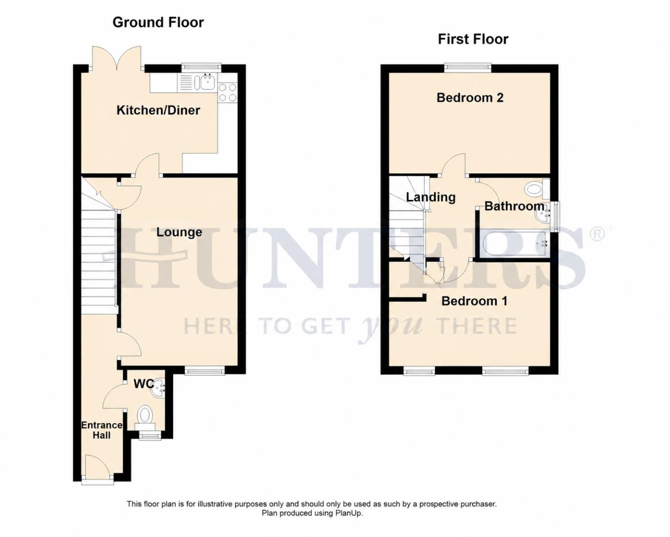 70, Kestrel Avenue, Barnsley floorplan