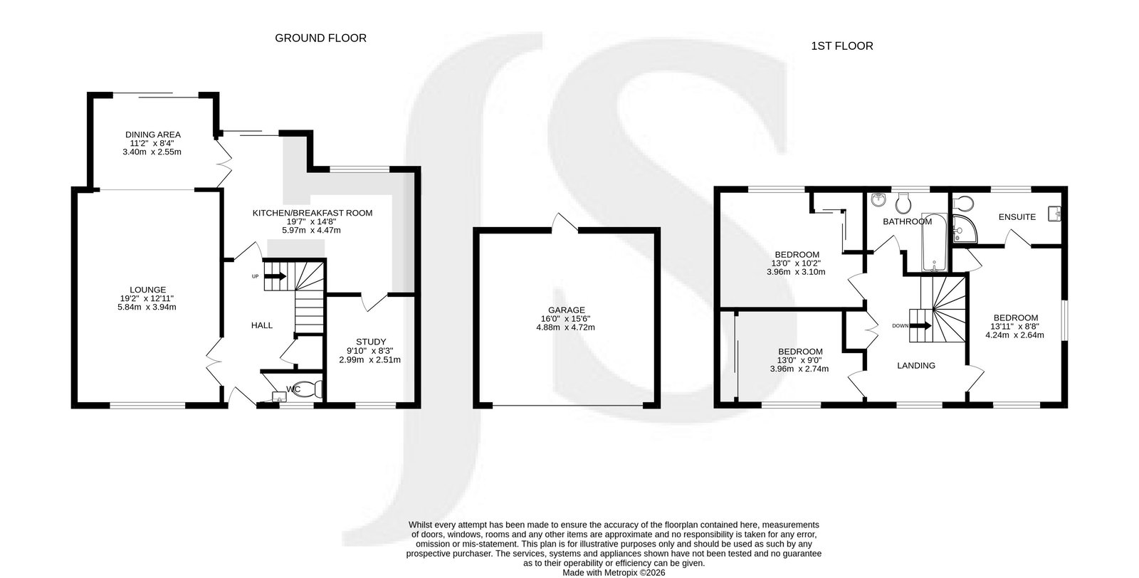 1, Church Close, Clapham floorplan