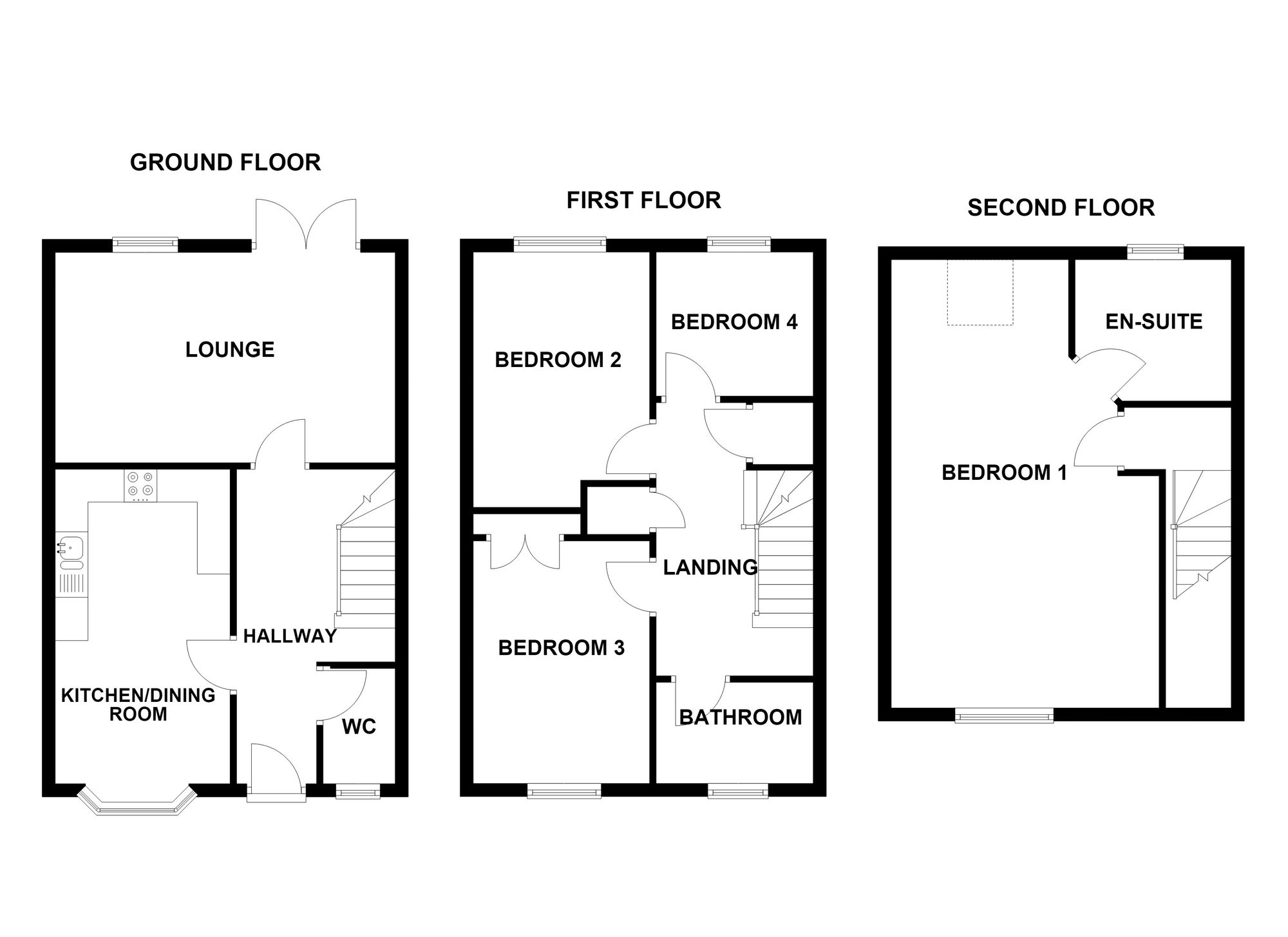 4 Waldsassen Road, Bridgend floorplan