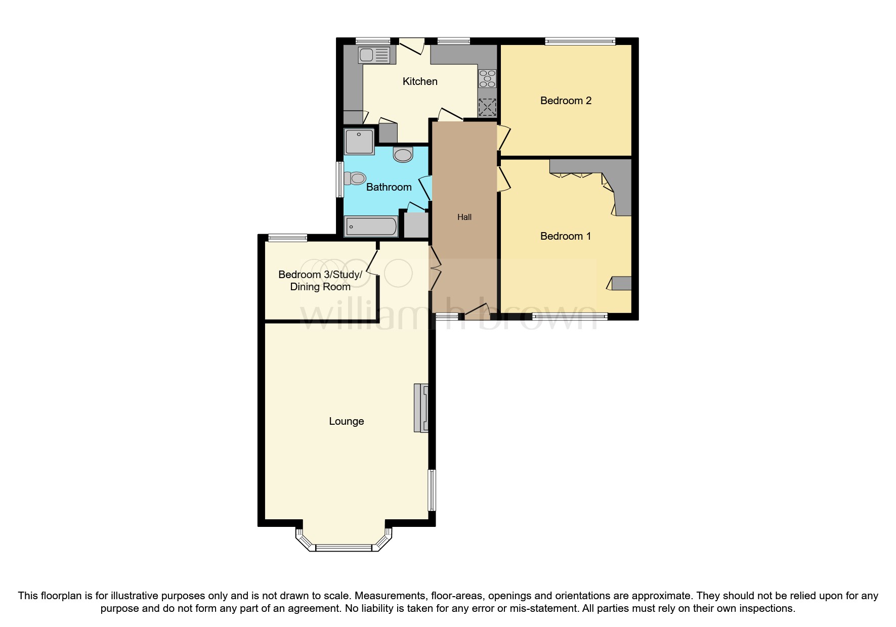 Kingsbrook, Corby NN18, 3 bedroom detached bungalow for sale 64416198
